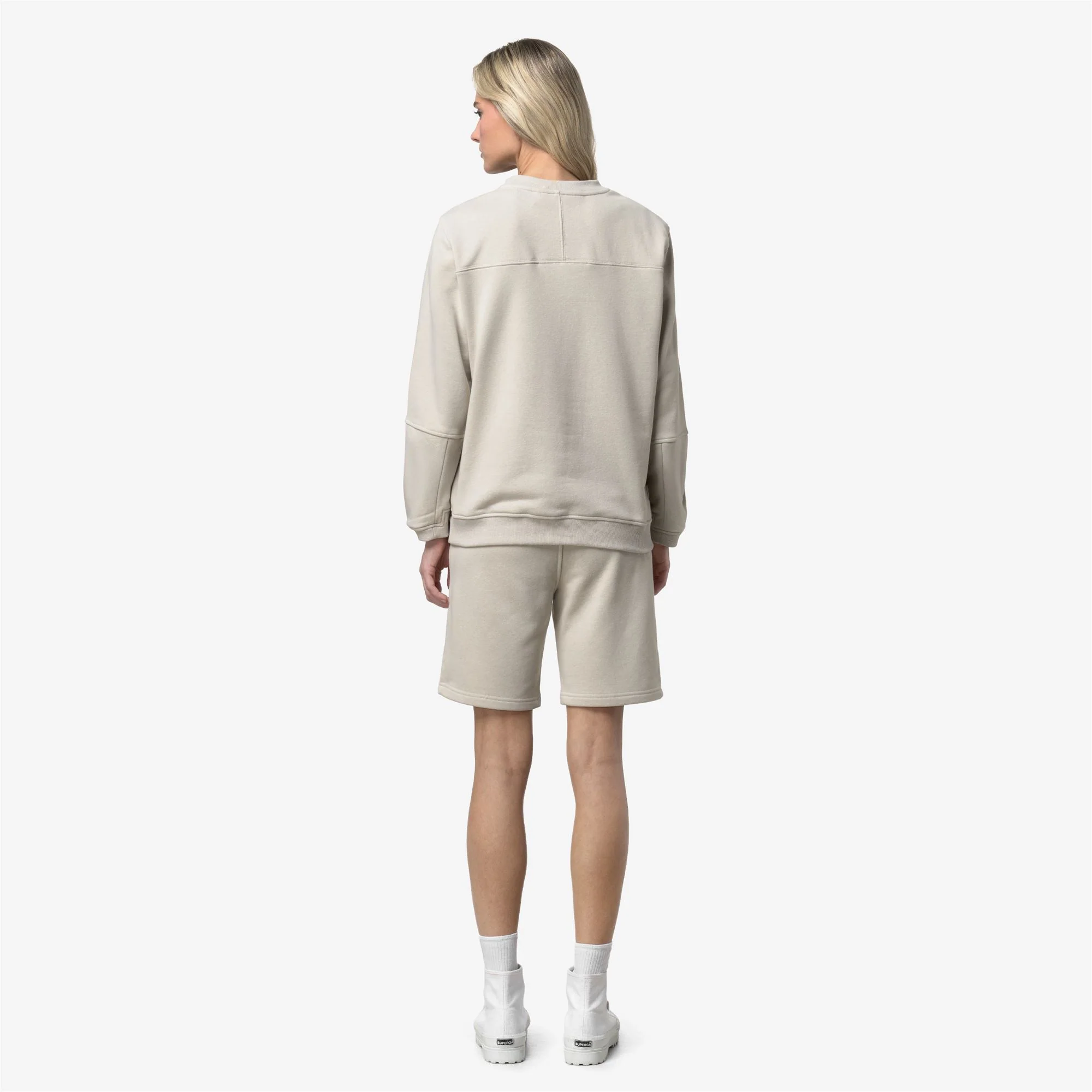 NAEL POLY COTTON - Fleece - Jumper - Unisex - BEIGE LT - Image 5