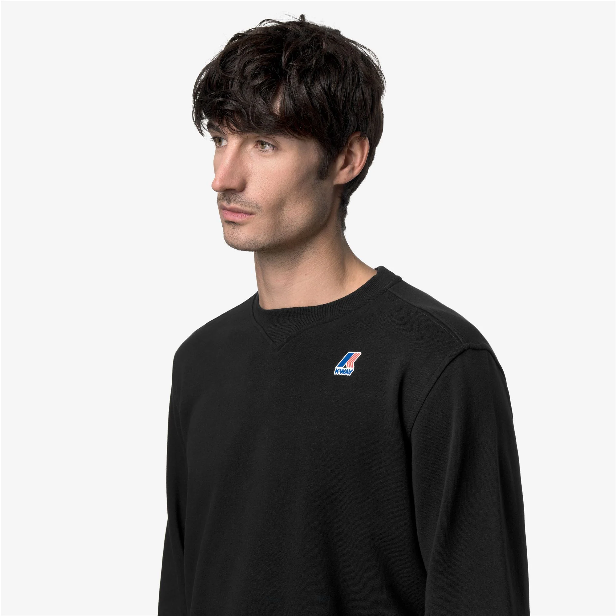 NAEL POLY COTTON - Fleece - Jumper - Unisex - BLACK PURE - Image 2