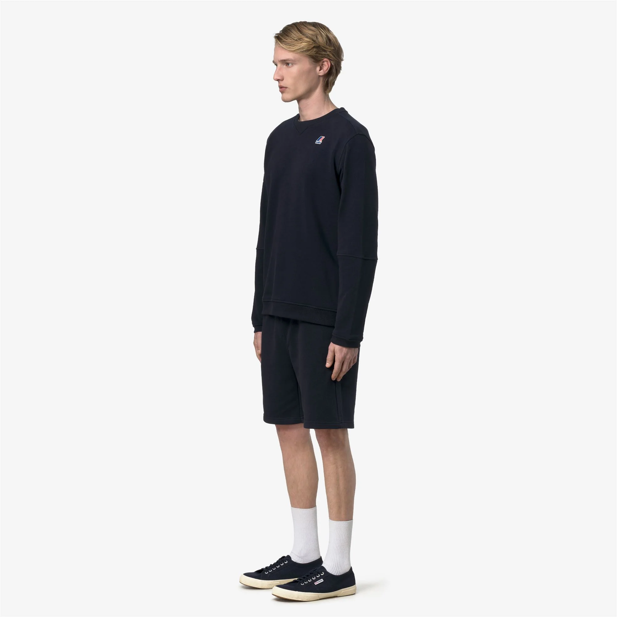 NAEL POLY COTTON - Fleece - Jumper - Unisex - BLUE DEPTH - Image 4