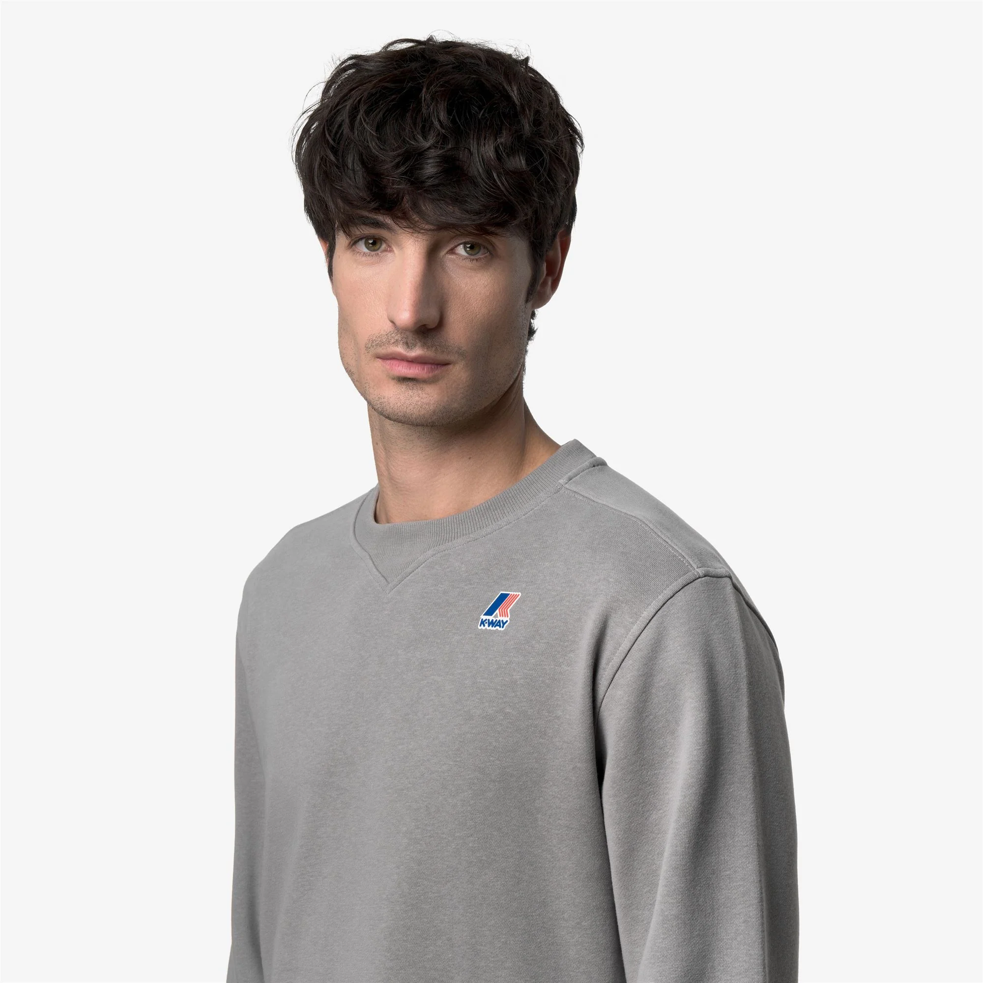 NAEL POLY COTTON - Fleece - Jumper - Unisex - GREY FROST - Image 2