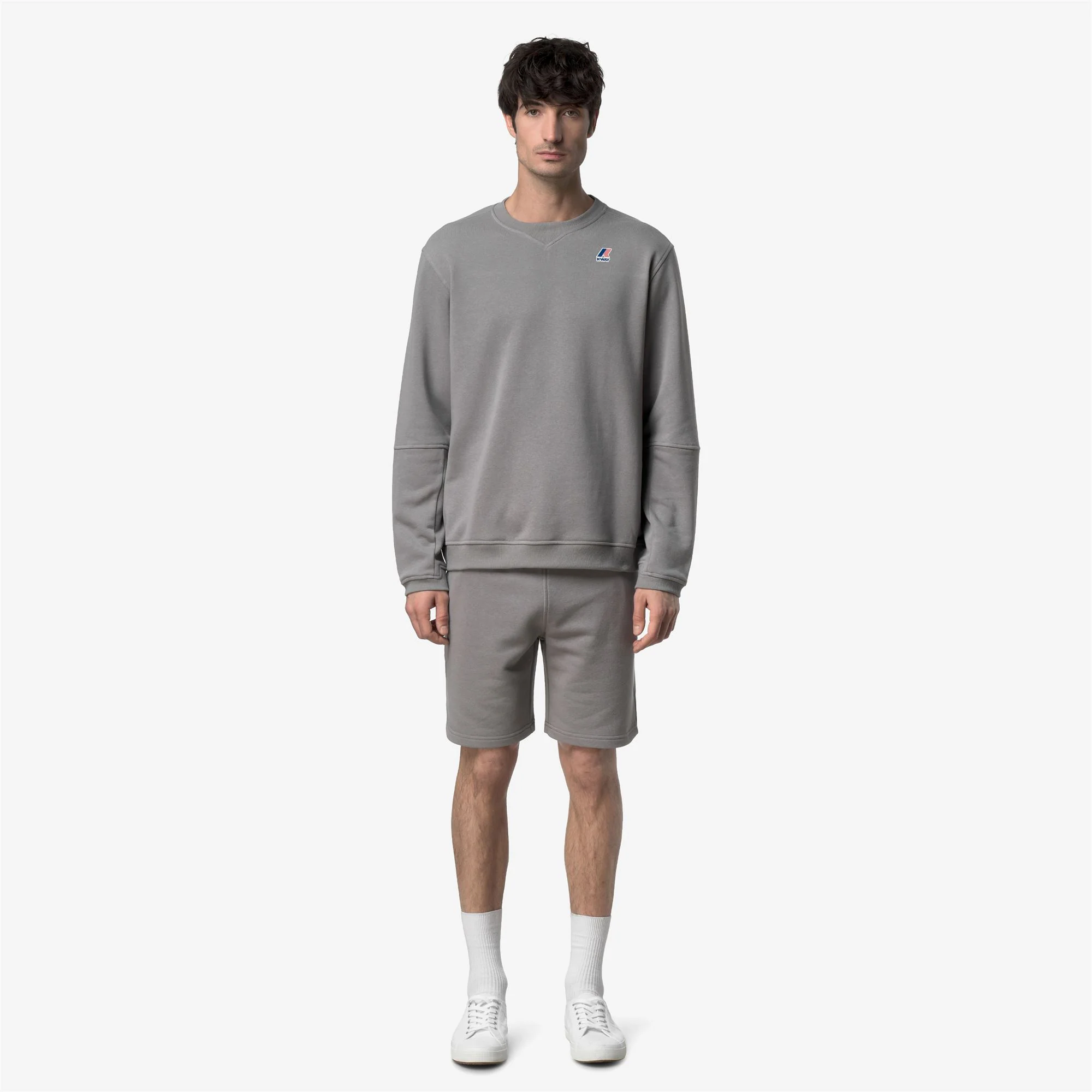 NAEL POLY COTTON - Fleece - Jumper - Unisex - GREY FROST - Image 3