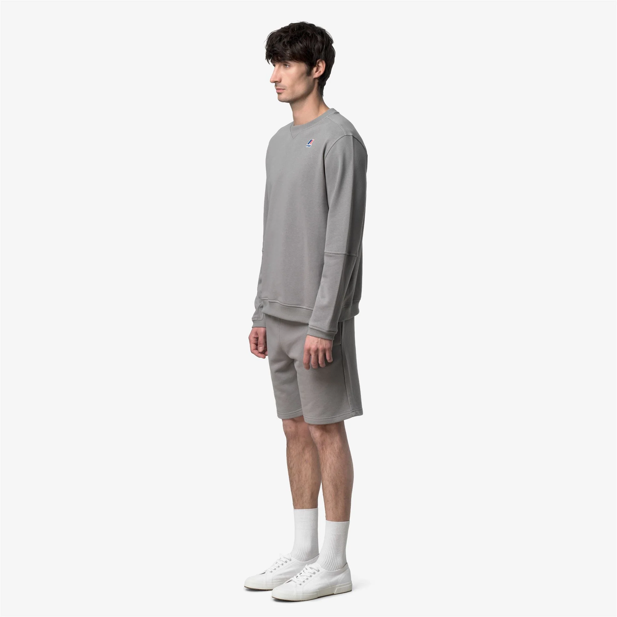 NAEL POLY COTTON - Fleece - Jumper - Unisex - GREY FROST - Image 4
