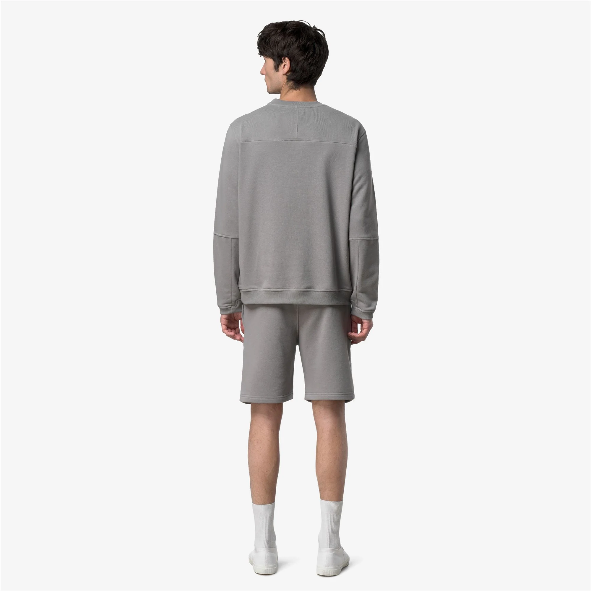NAEL POLY COTTON - Fleece - Jumper - Unisex - GREY FROST - Image 5