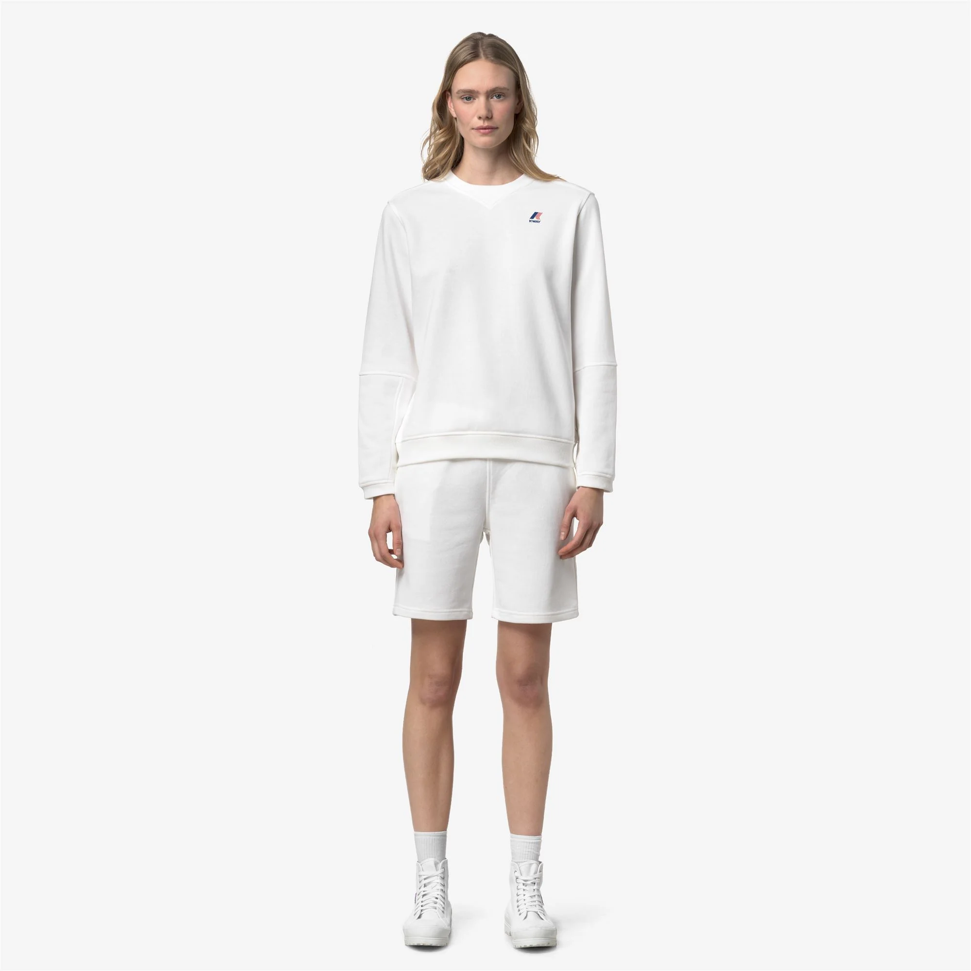 NAEL POLY COTTON - Fleece - Jumper - Unisex - WHITE - Image 3