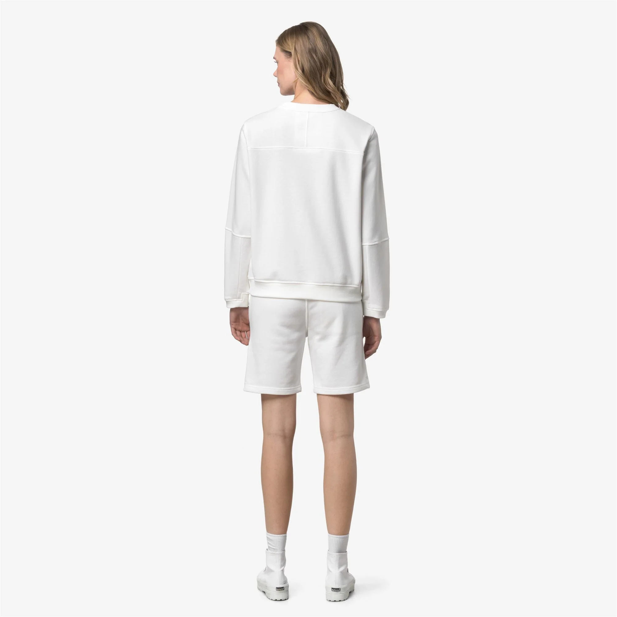 NAEL POLY COTTON - Fleece - Jumper - Unisex - WHITE - Image 5