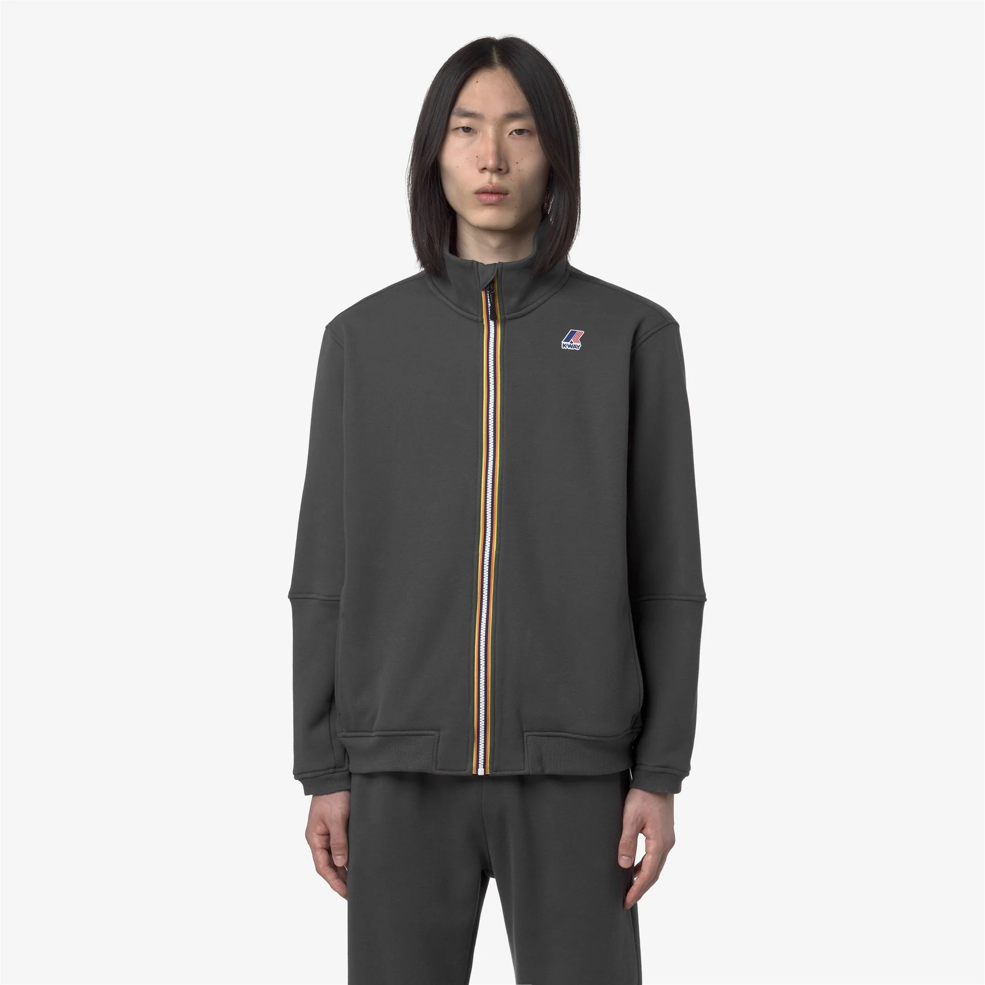PEPIN BRUSHED PC - Fleece - Jacket - Unisex - GREY SHADOW DK - Image 3