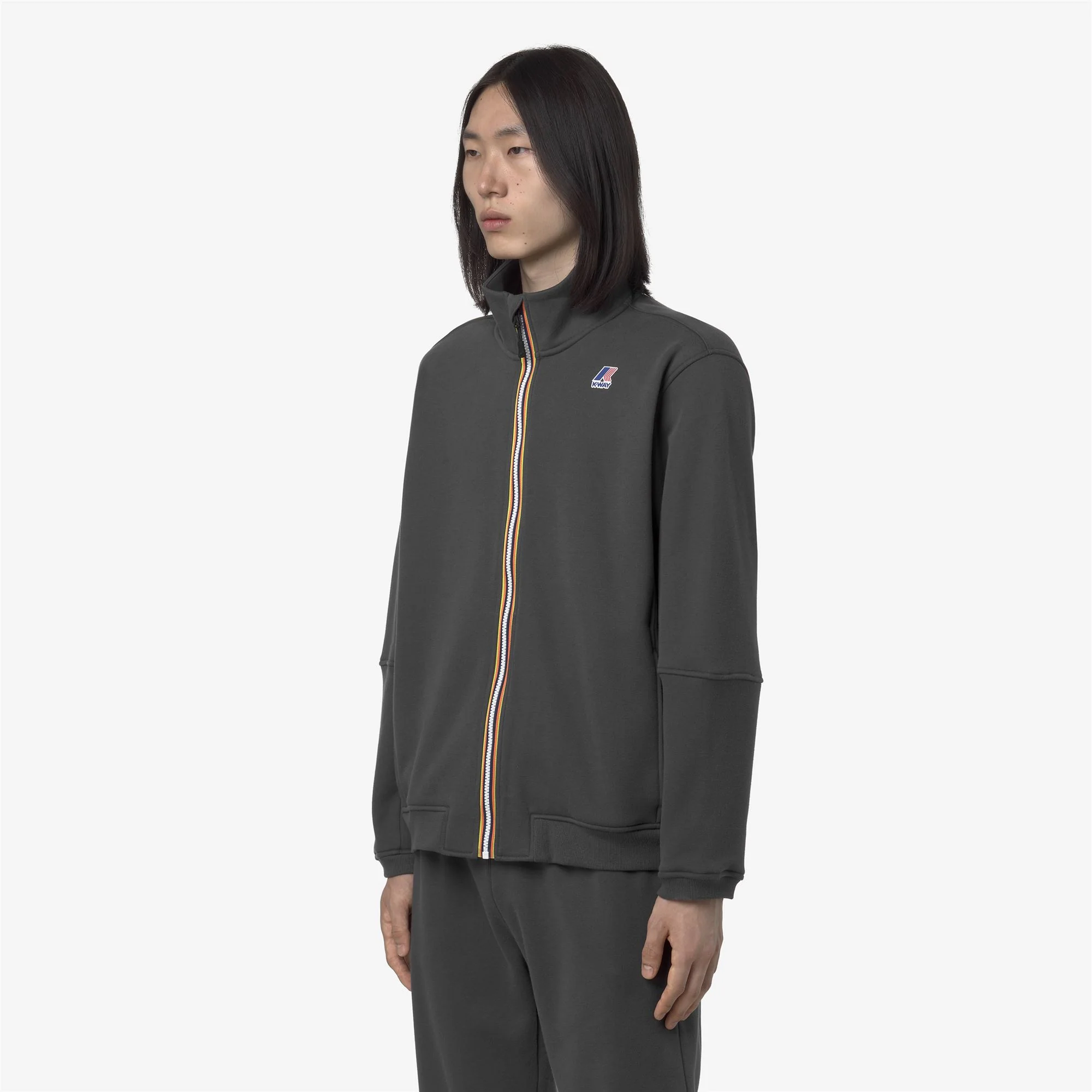 PEPIN BRUSHED PC - Fleece - Jacket - Unisex - GREY SHADOW DK - Image 4