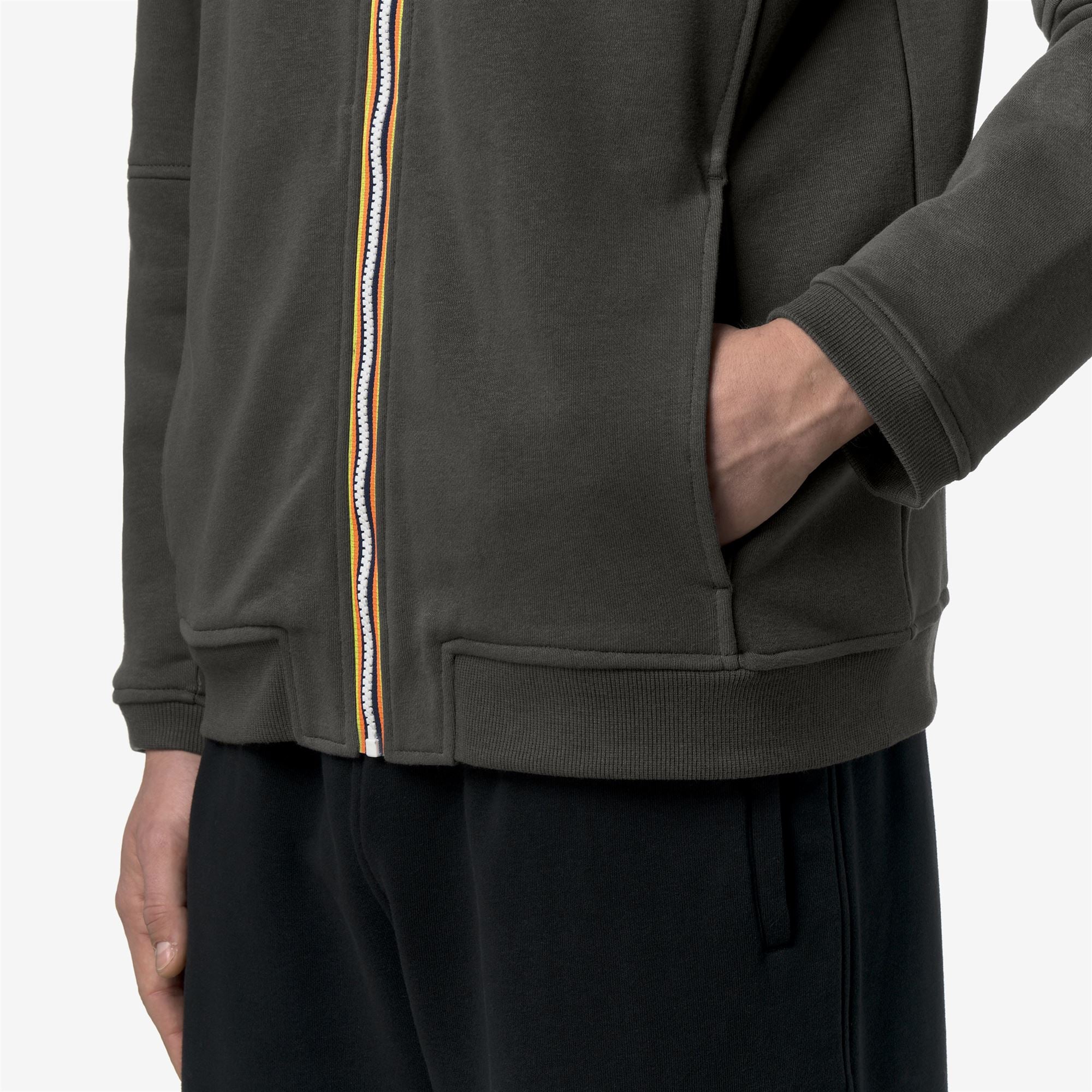 PEPIN POLY COTTON - Fleece - Jacket - Unisex - GREEN BLACKISH - Image 2