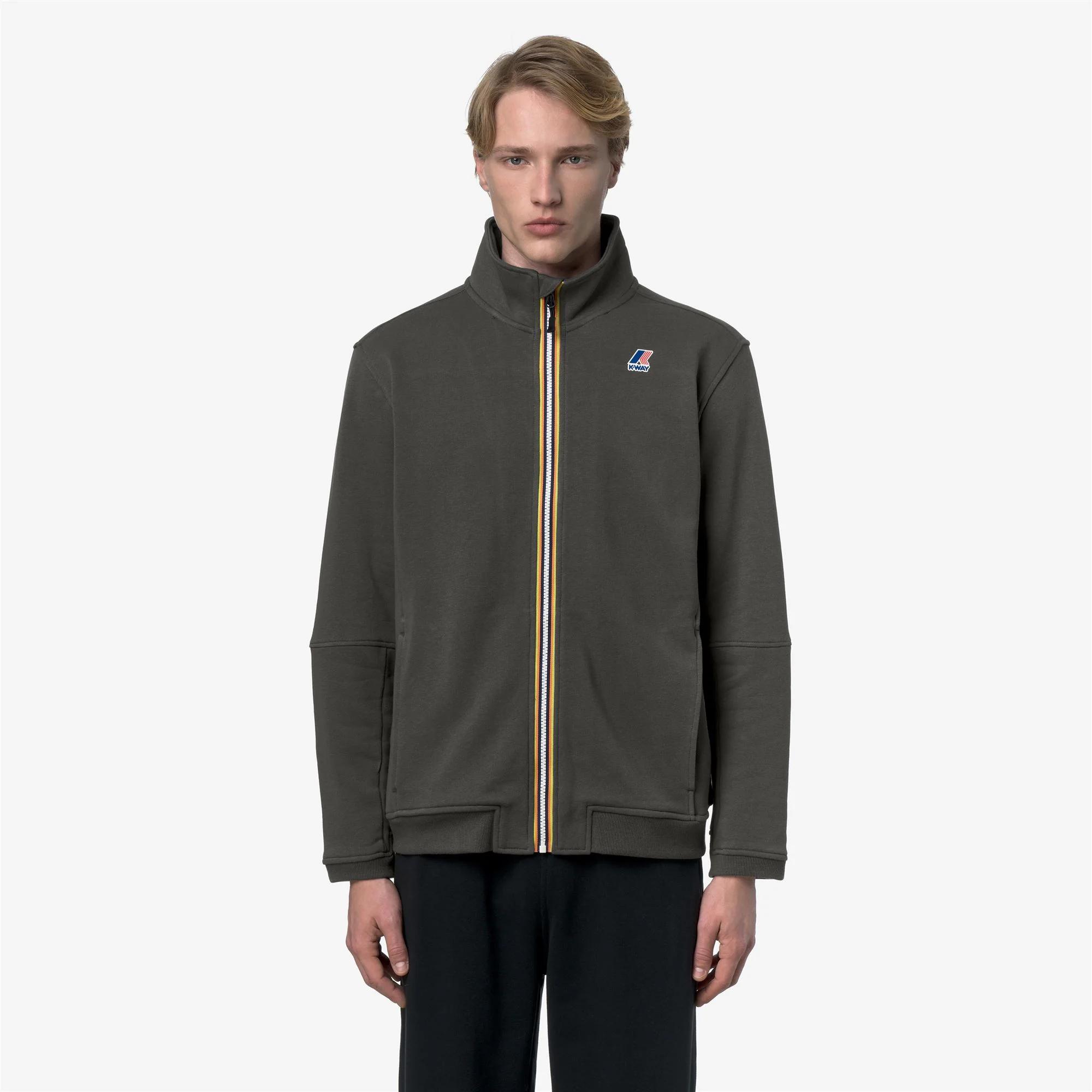PEPIN POLY COTTON - Fleece - Jacket - Unisex - GREEN BLACKISH - Image 3