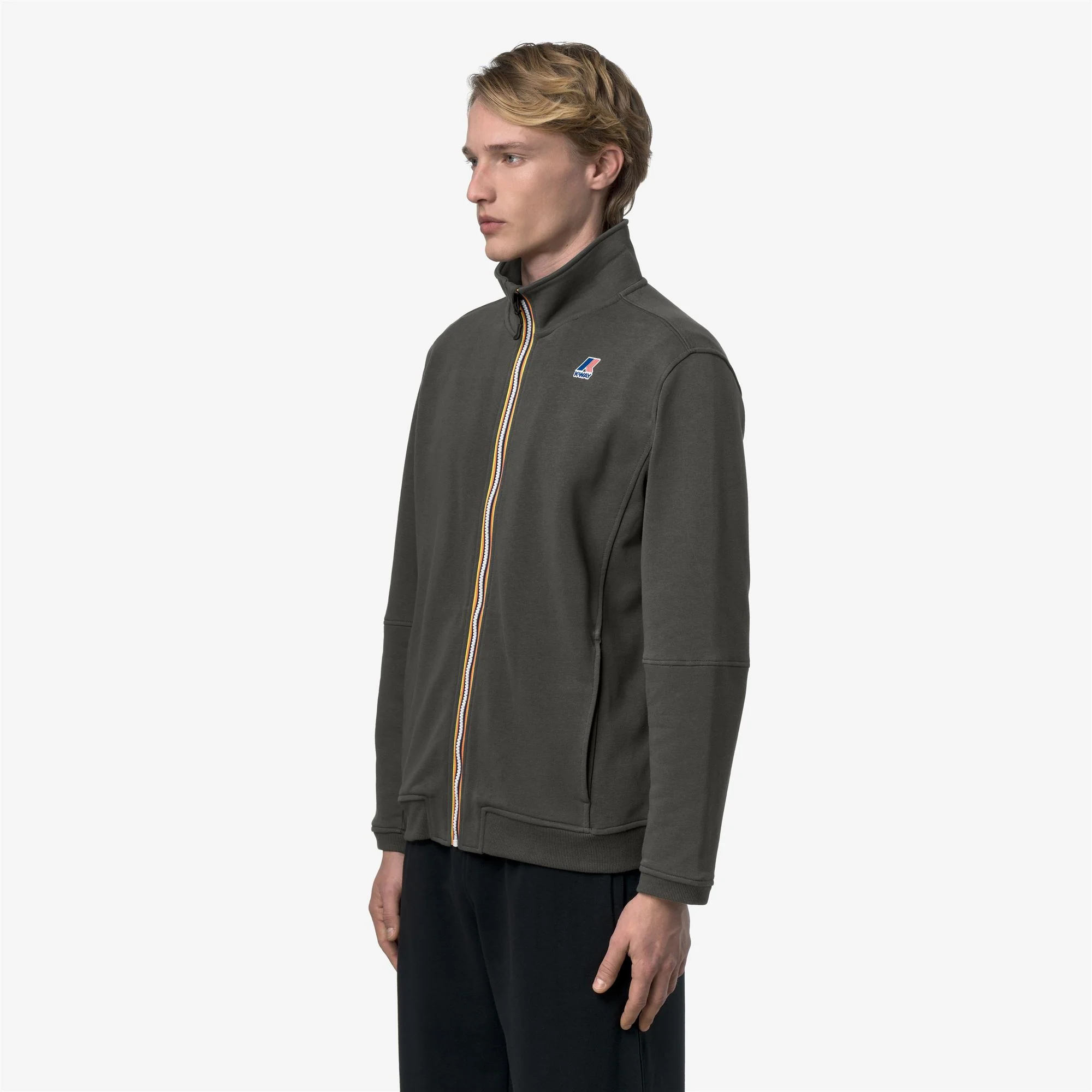 PEPIN POLY COTTON - Fleece - Jacket - Unisex - GREEN BLACKISH - Image 4