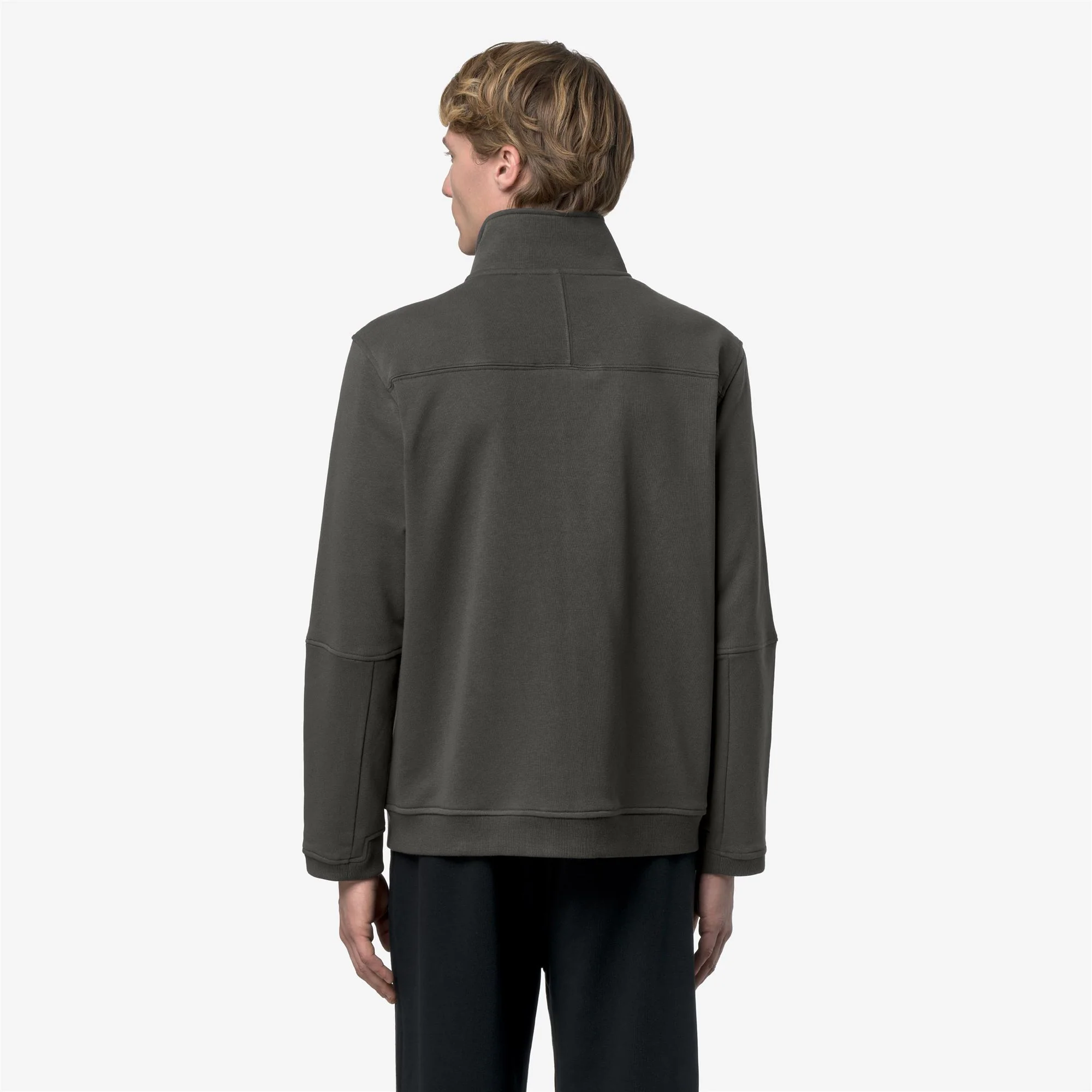 PEPIN POLY COTTON - Fleece - Jacket - Unisex - GREEN BLACKISH - Image 5