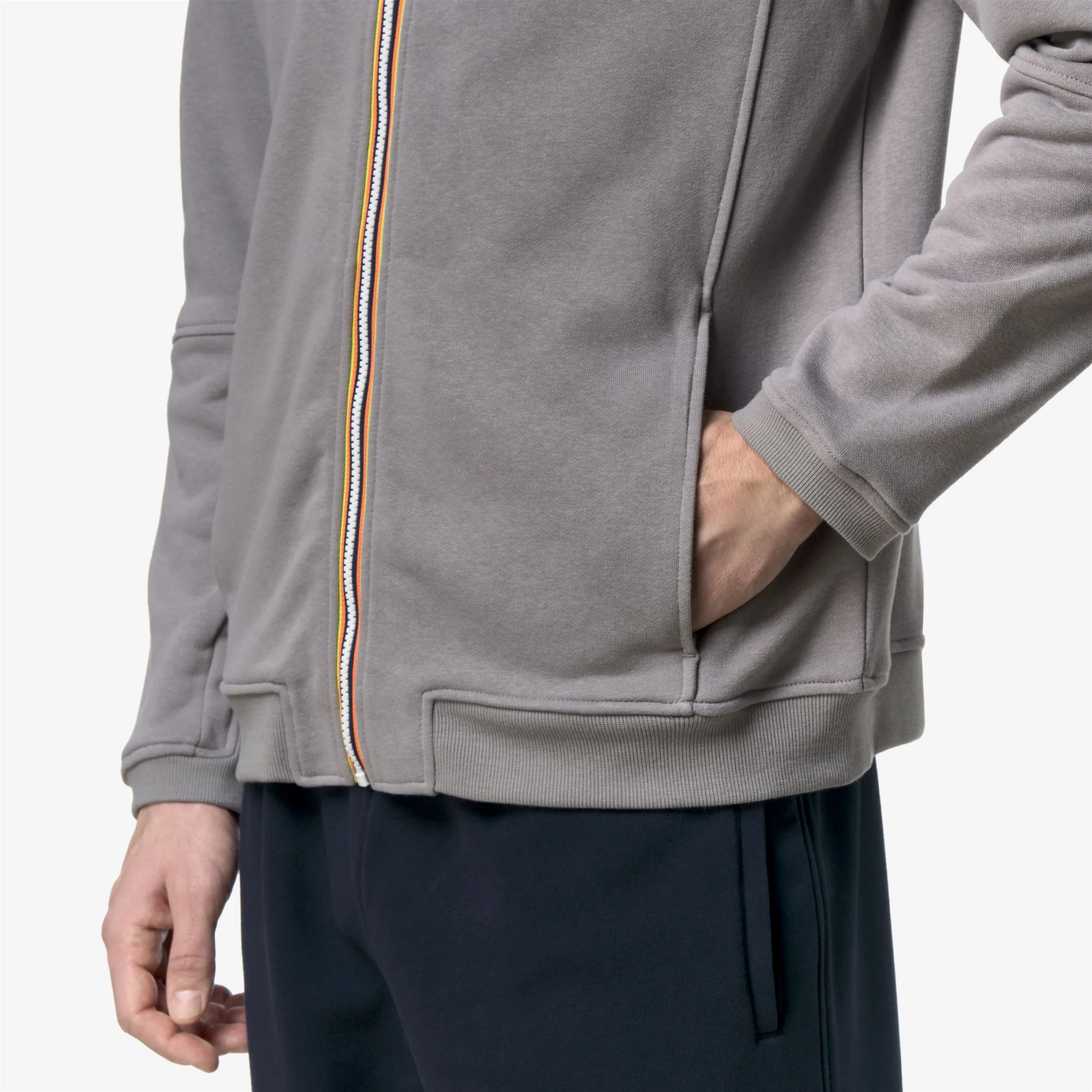 PEPIN POLY COTTON - Fleece - Jacket - Unisex - GREY FROST - Image 2