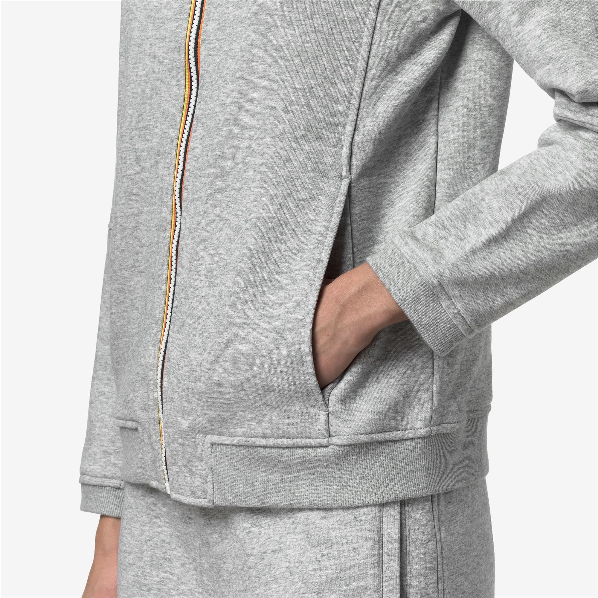 PEPIN POLY COTTON - Fleece - Jacket - Unisex - GREY MEL - Image 2