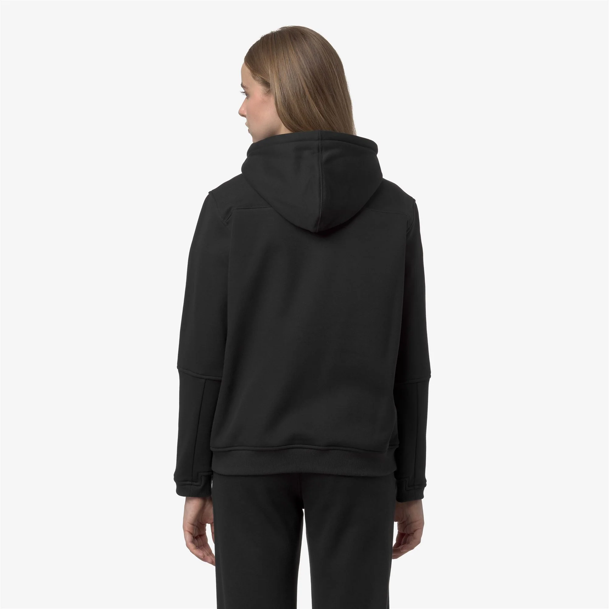 PROSPER BRUSHED PC - Fleece - Hoodie Full Zip - Unisex - BLACK PURE - Image 5