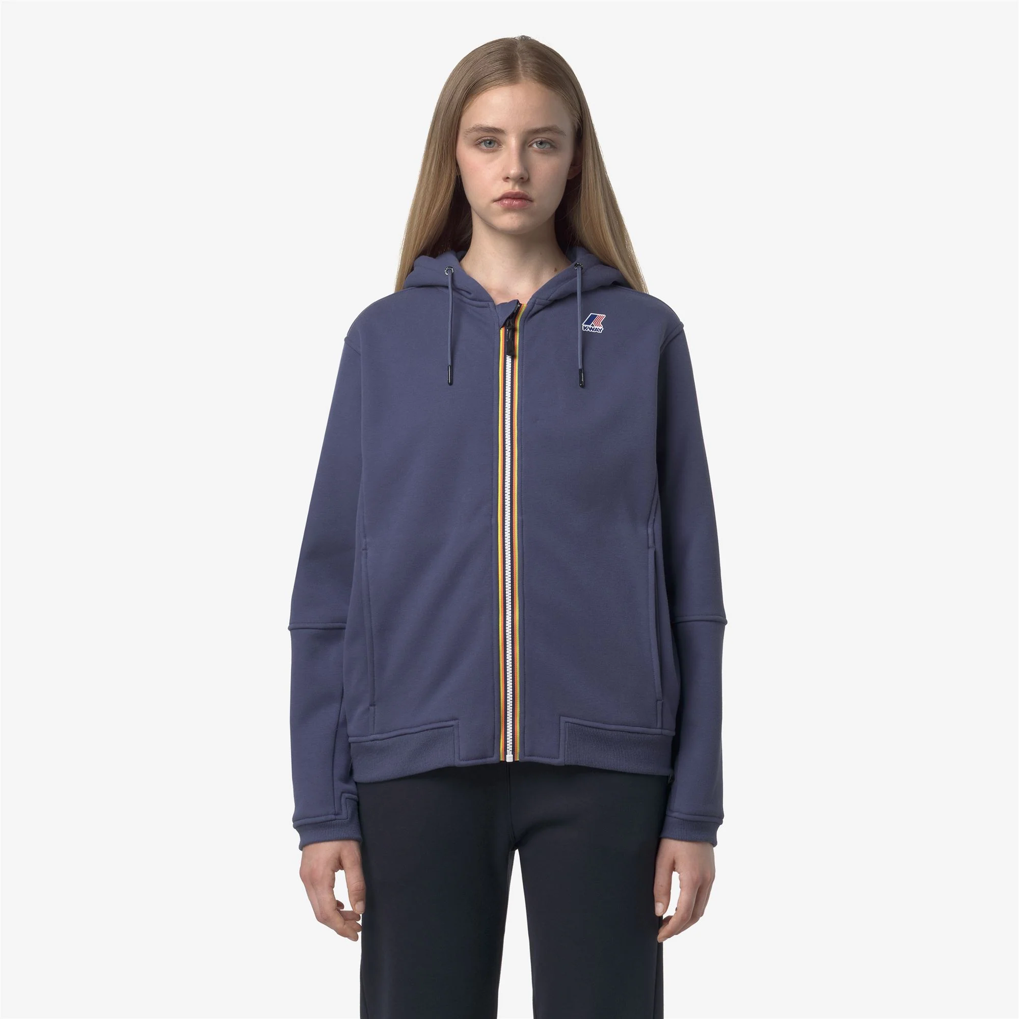 PROSPER BRUSHED PC - Fleece - Hoodie Full Zip - Unisex - BLUE DEEP COBALT - Image 3