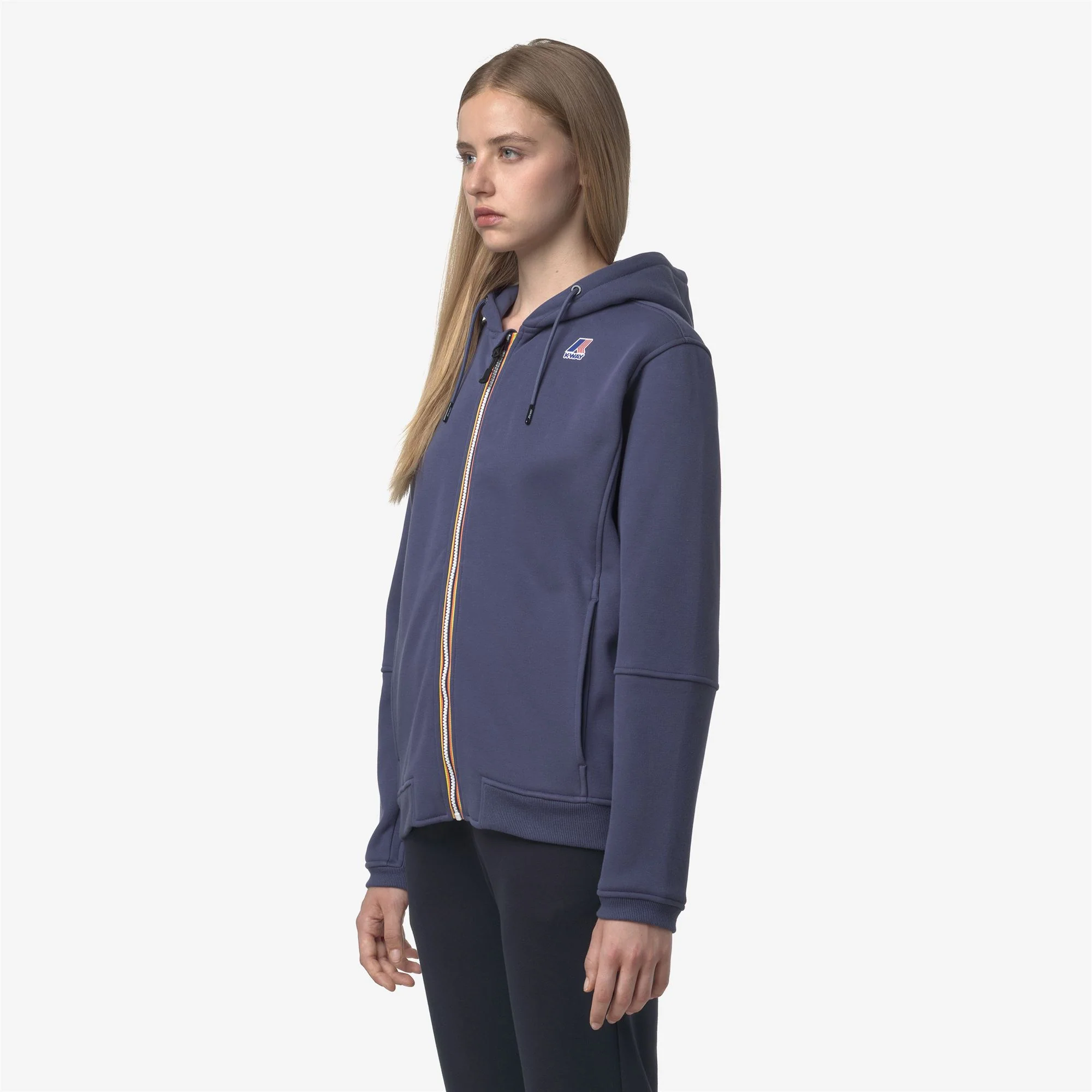 PROSPER BRUSHED PC - Fleece - Hoodie Full Zip - Unisex - BLUE DEEP COBALT - Image 4