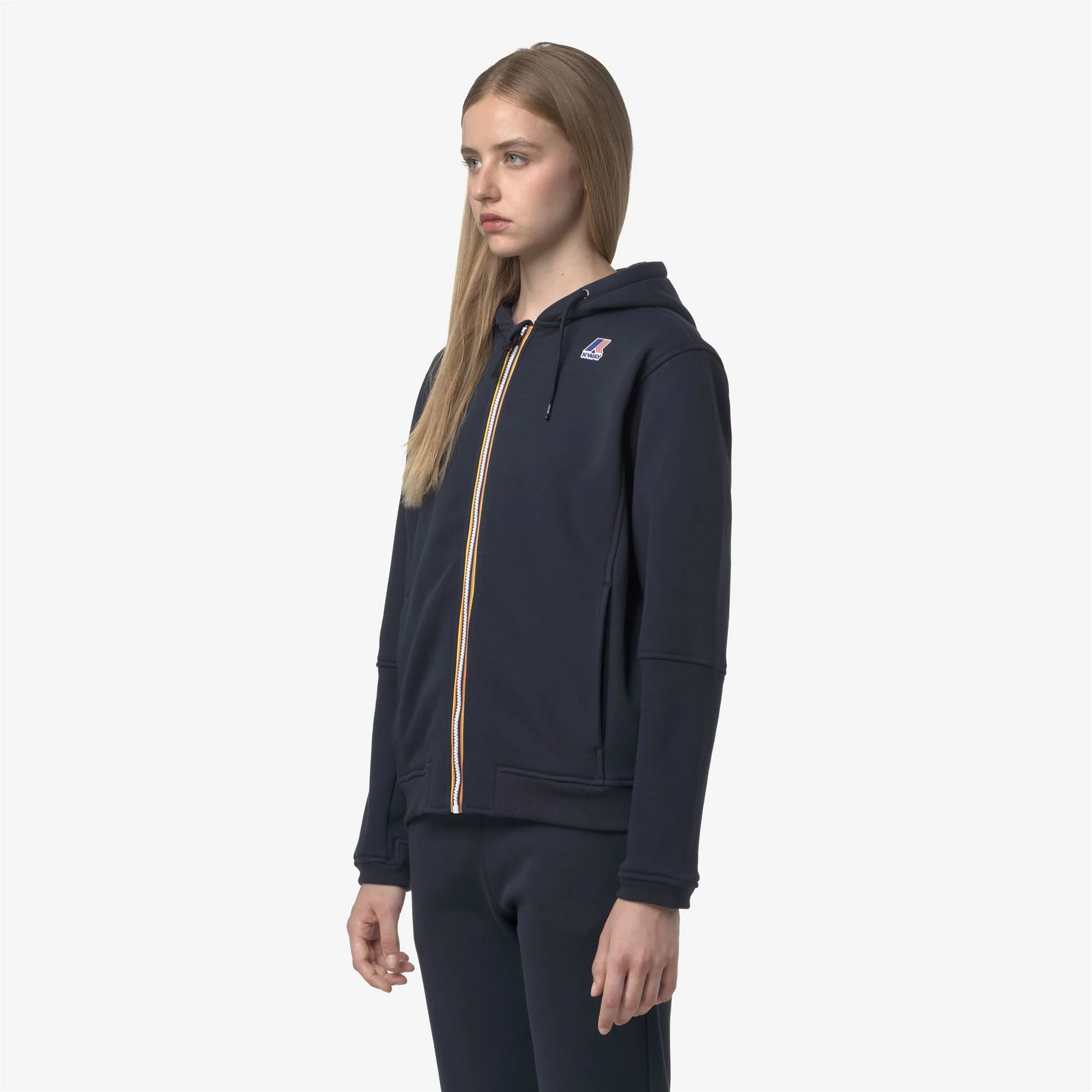 PROSPER BRUSHED PC - Fleece - Hoodie Full Zip - Unisex - BLUE DEPTH - Image 4