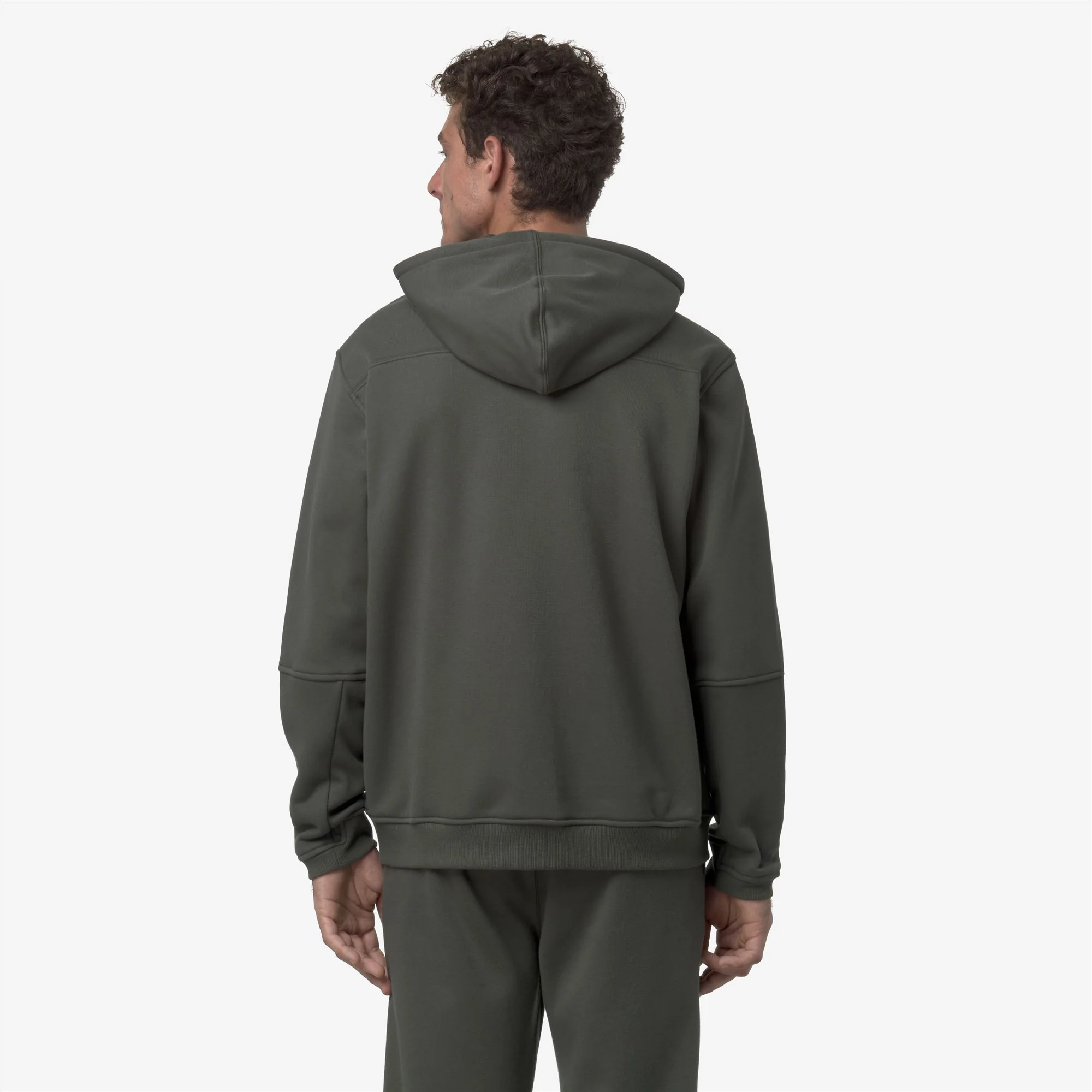 PROSPER BRUSHED PC - Fleece - Hoodie Full Zip - Unisex - GREEN BLACKISH - Image 5