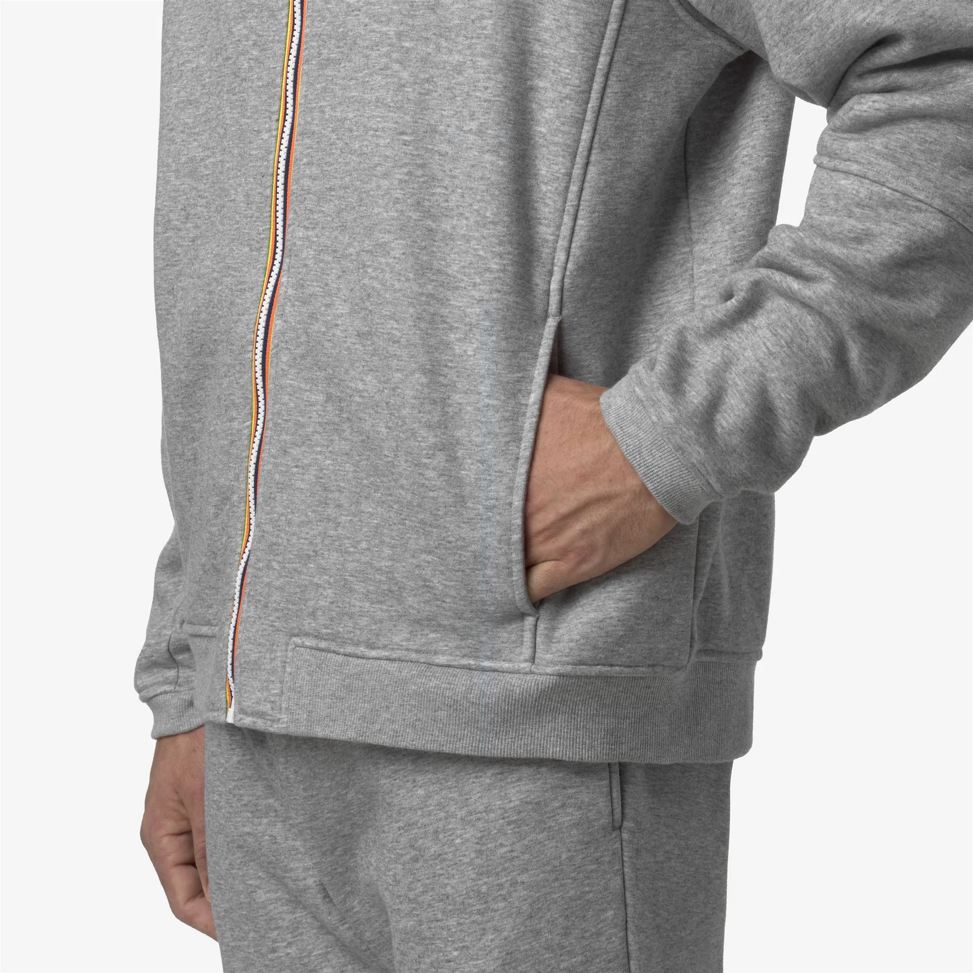 PROSPER BRUSHED PC - Fleece - Hoodie Full Zip - Unisex - GREY MELANGE MID - Image 3