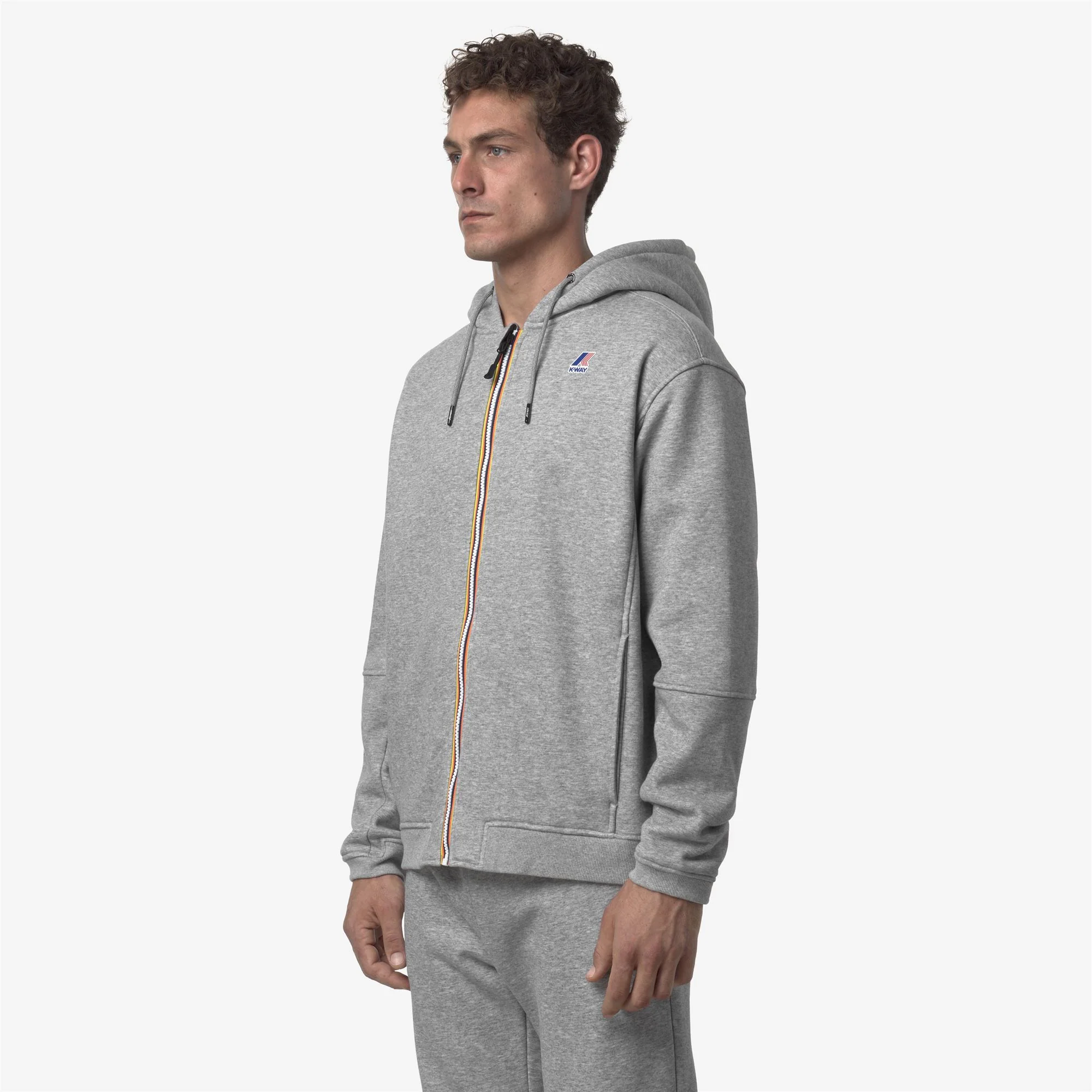 PROSPER BRUSHED PC - Fleece - Hoodie Full Zip - Unisex - GREY MELANGE MID - Image 5