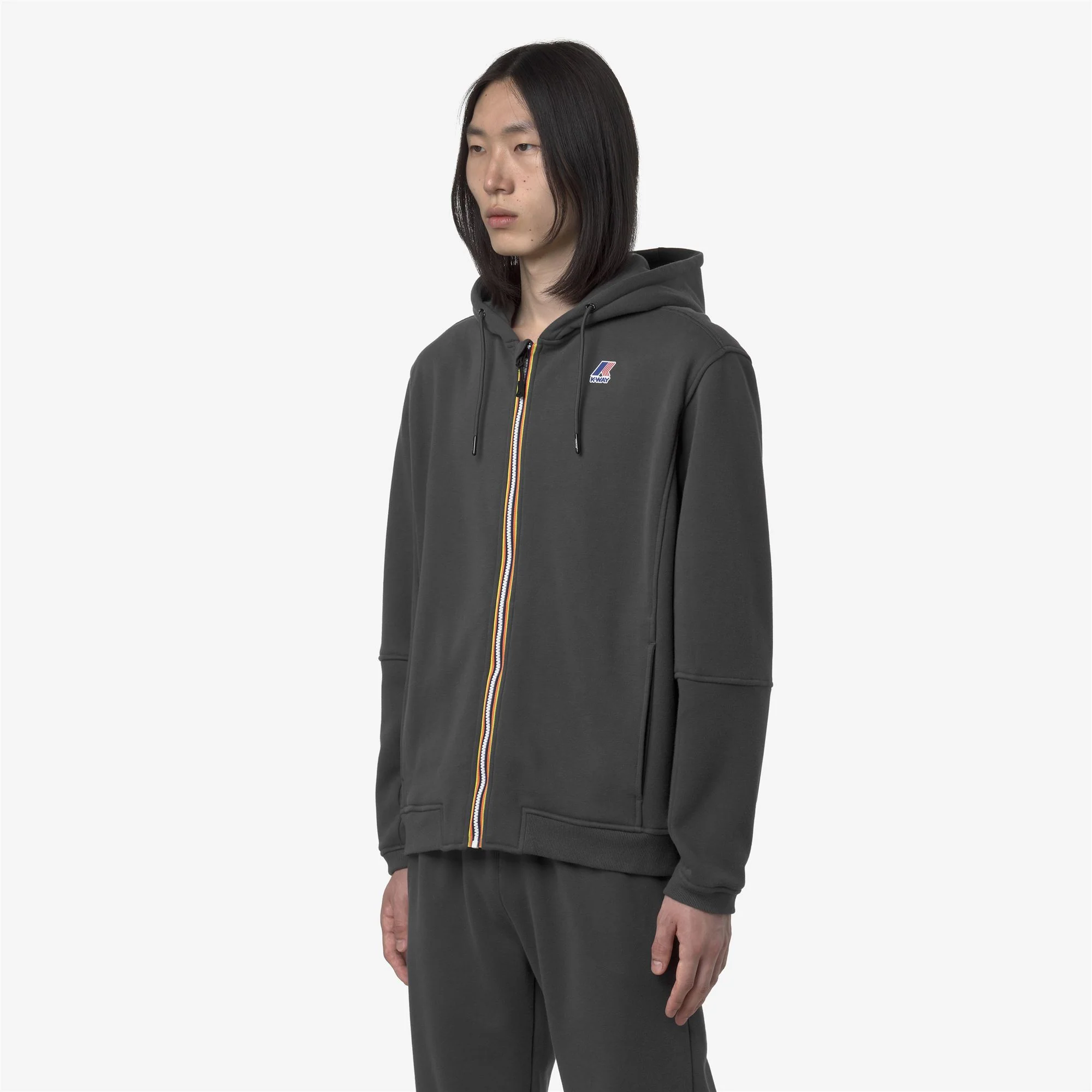 PROSPER BRUSHED PC - Fleece - Hoodie Full Zip - Unisex - GREY SHADOW DK - Image 4