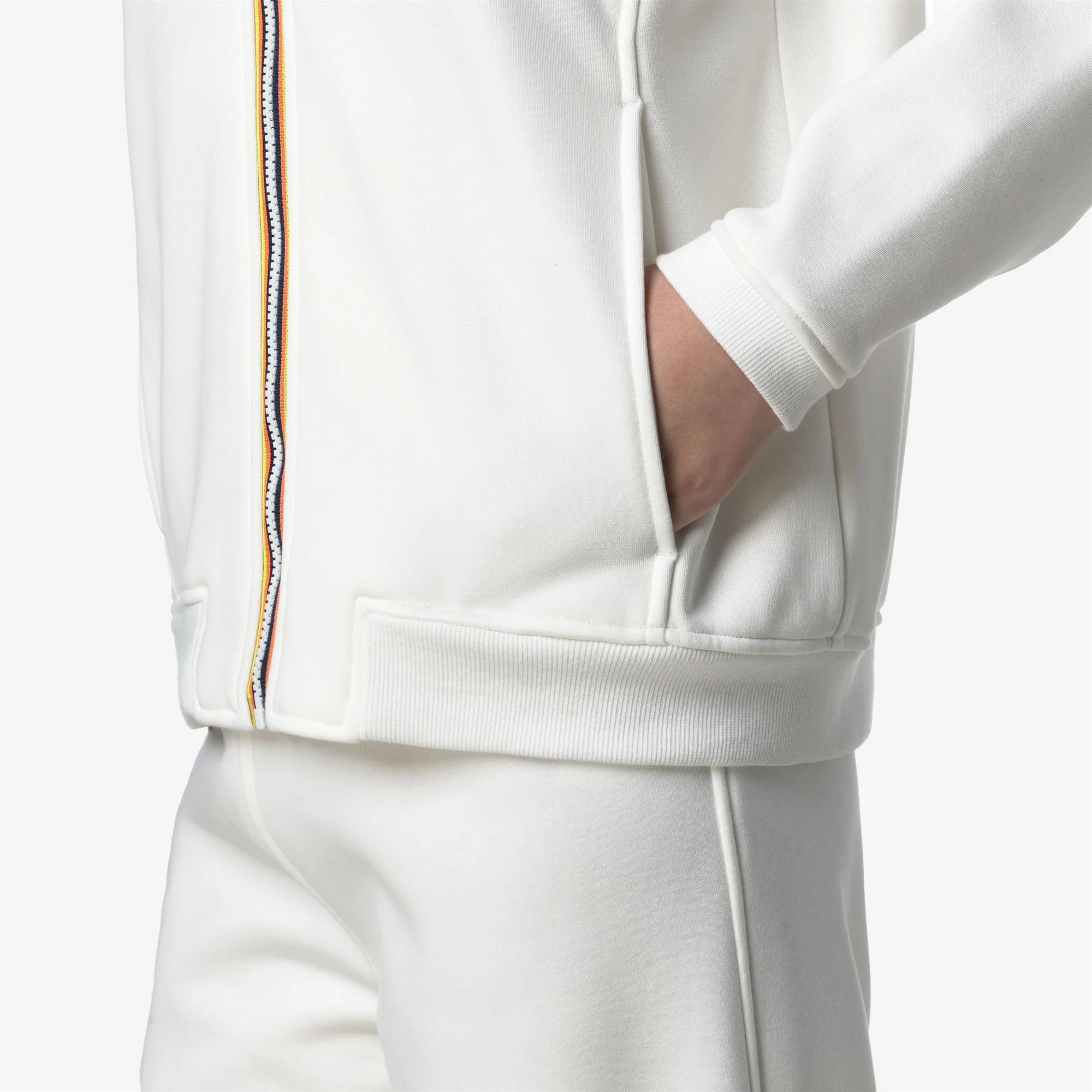 PROSPER BRUSHED PC - Fleece - Hoodie Full Zip - Unisex - WHITE GARDENIA - Image 2