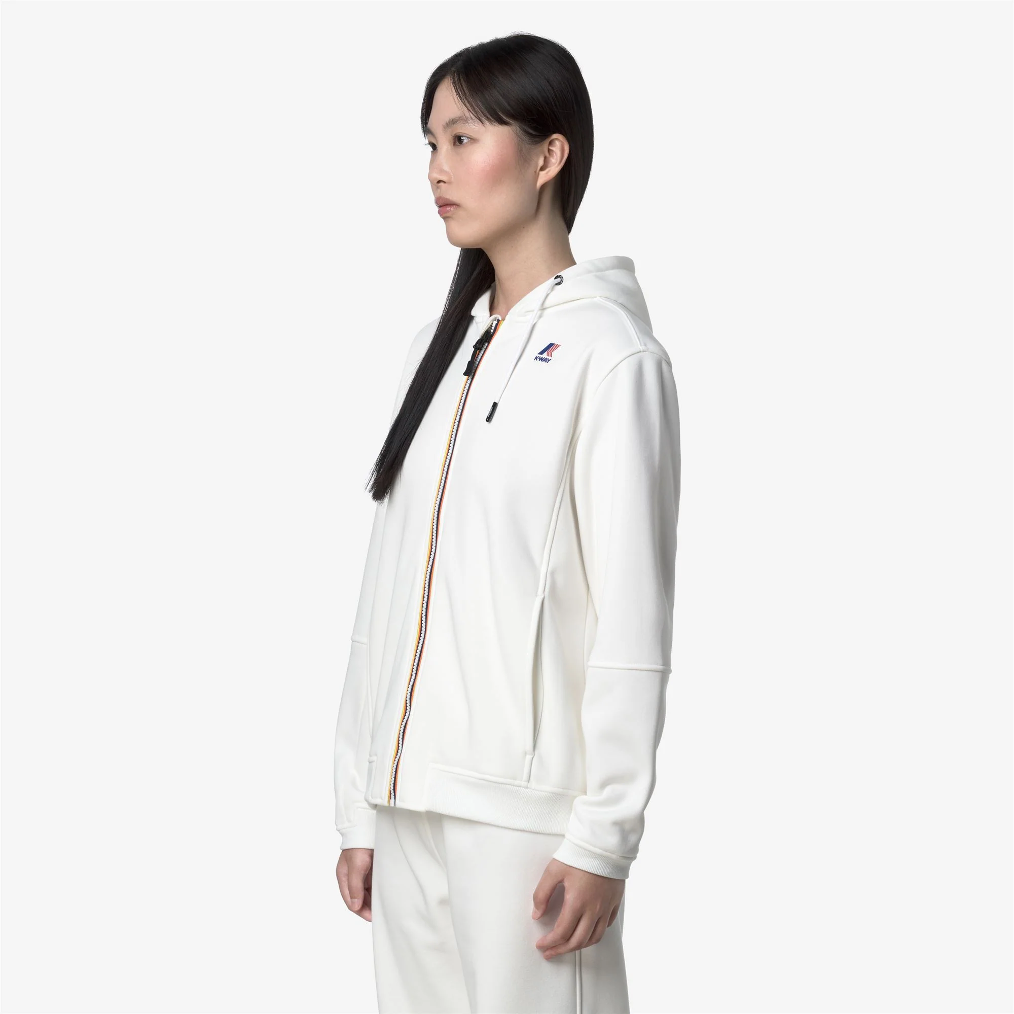 PROSPER BRUSHED PC - Fleece - Hoodie Full Zip - Unisex - WHITE GARDENIA - Image 4