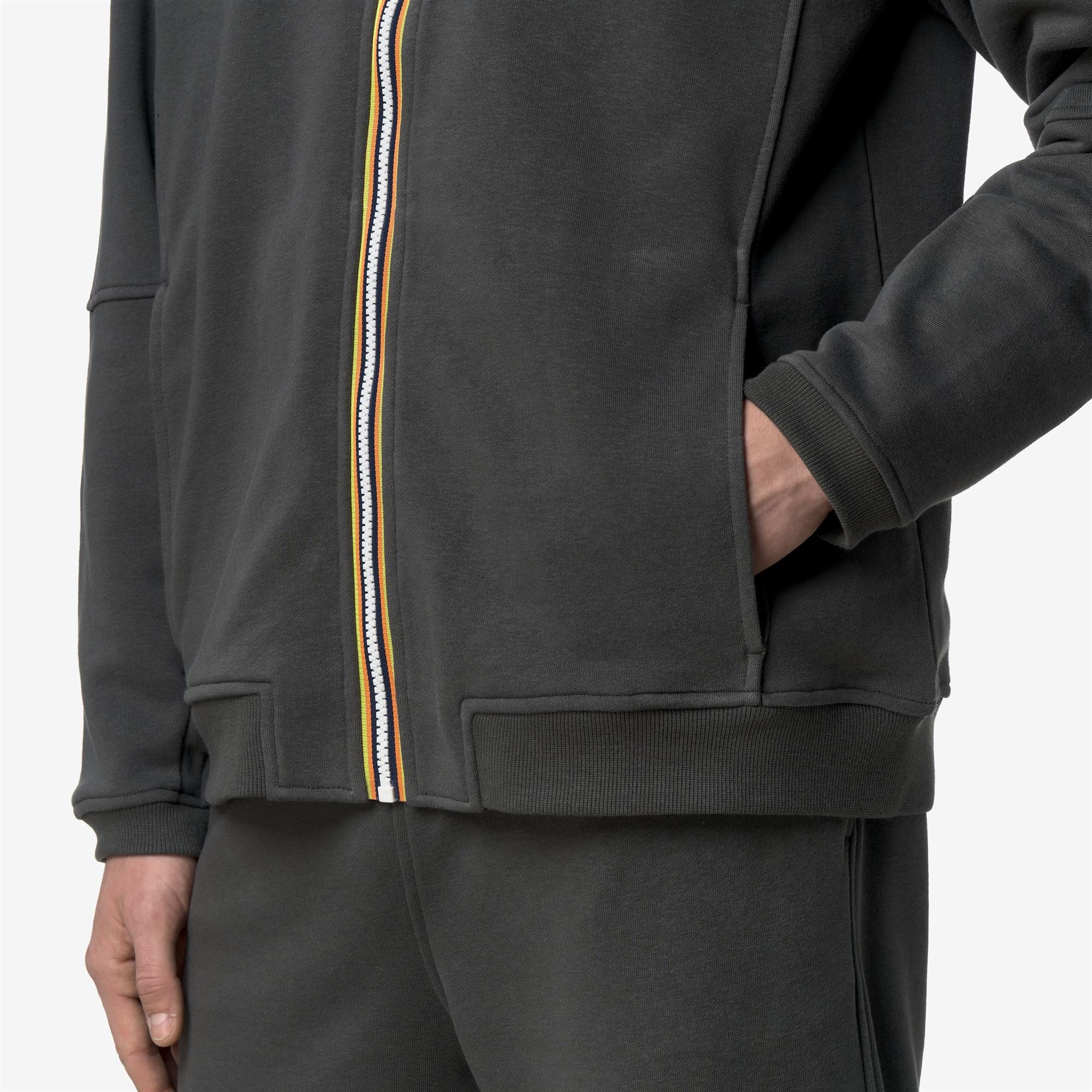 PROSPER POLY COTTON - Fleece - Jacket - Unisex - GREEN BLACKISH - Image 2