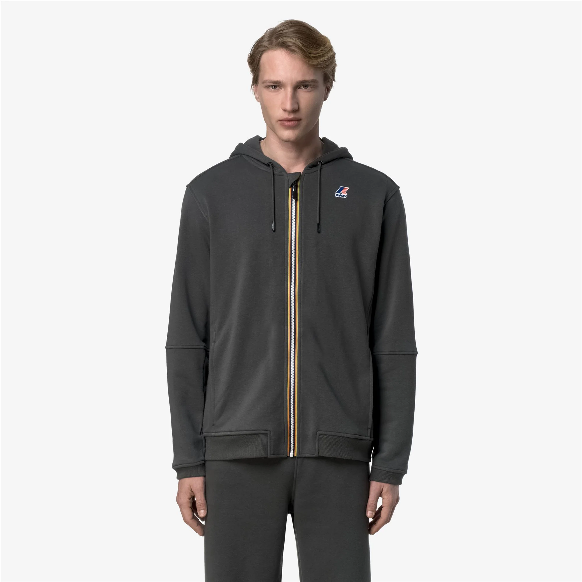PROSPER POLY COTTON - Fleece - Jacket - Unisex - GREEN BLACKISH - Image 3