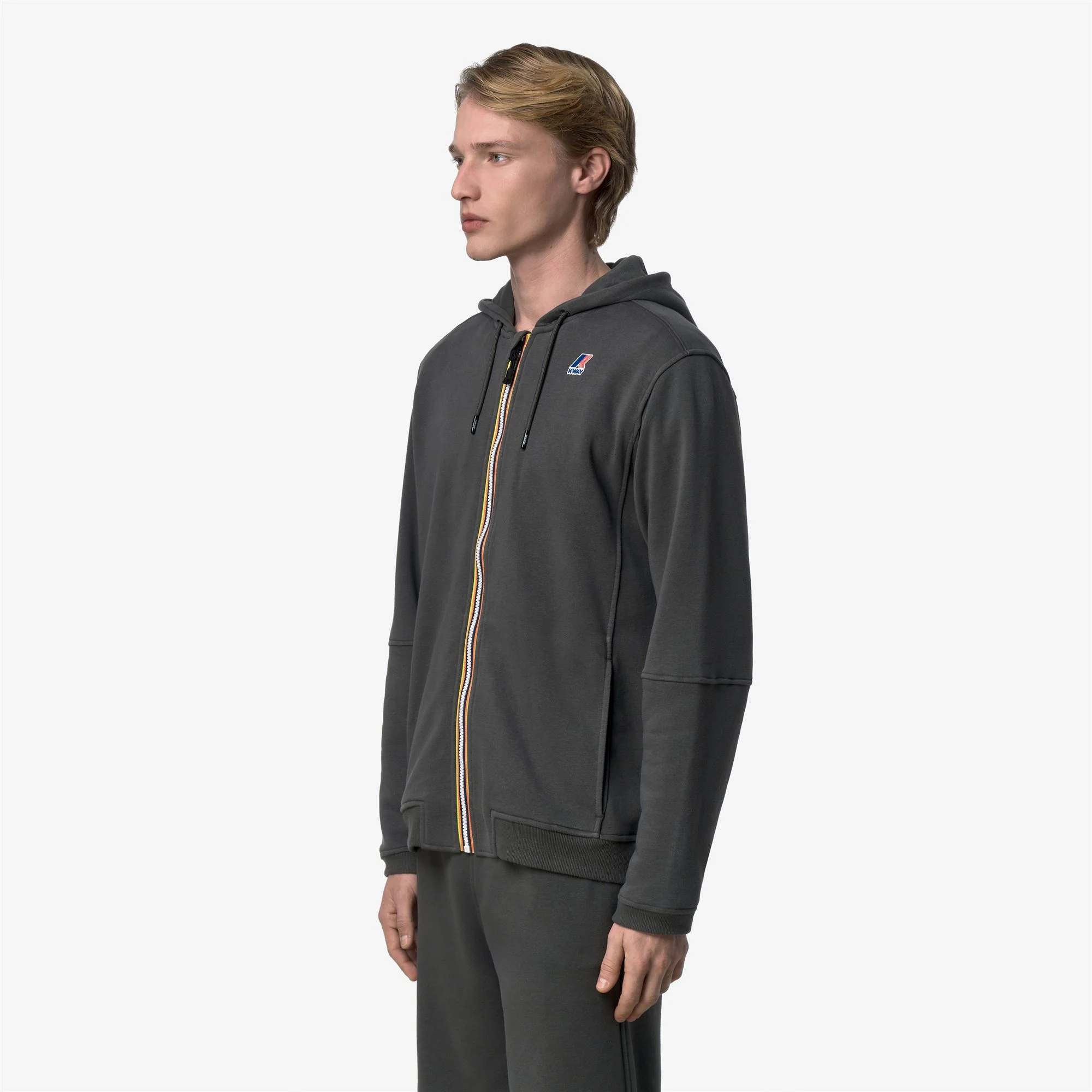 PROSPER POLY COTTON - Fleece - Jacket - Unisex - GREEN BLACKISH - Image 4