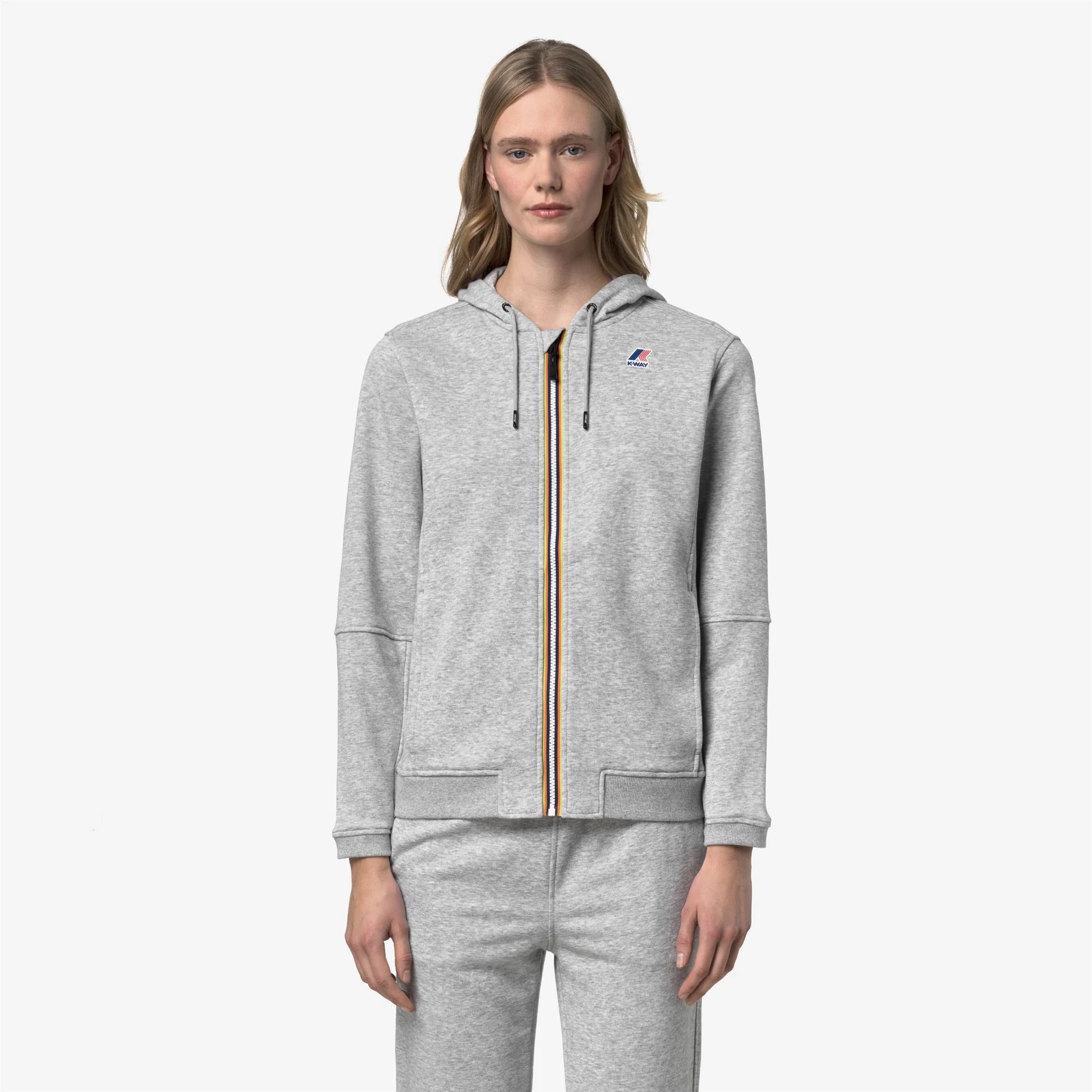 PROSPER POLY COTTON - Fleece - Jacket - Unisex - GREY MEL - Image 3