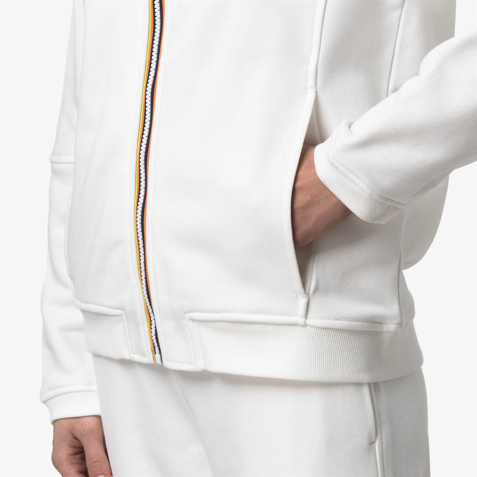 PROSPER POLY COTTON - Fleece - Jacket - Unisex - WHITE - Image 2