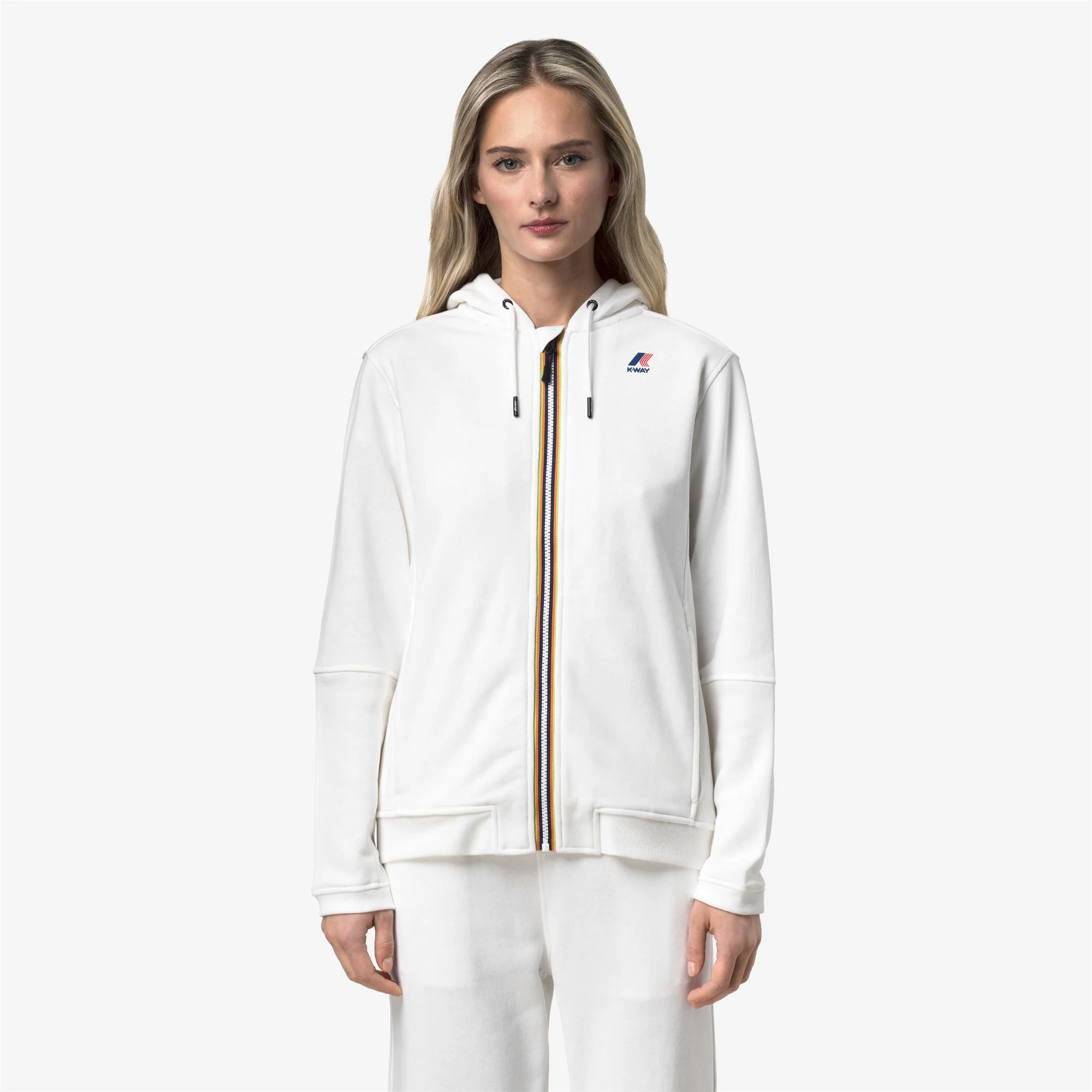 PROSPER POLY COTTON - Fleece - Jacket - Unisex - WHITE - Image 3