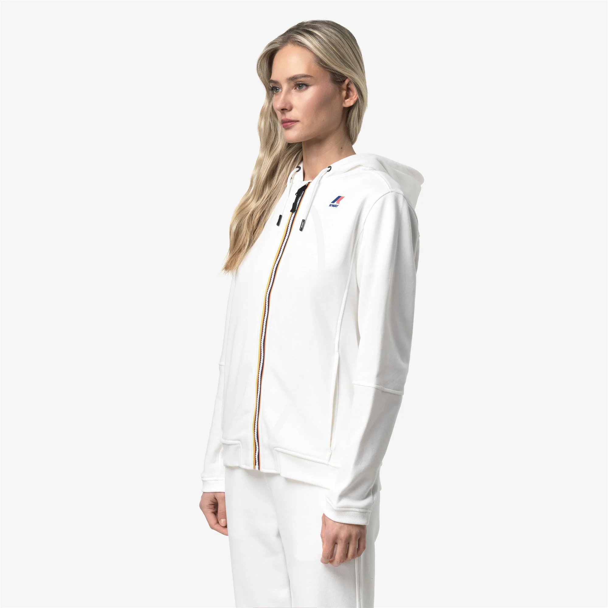 PROSPER POLY COTTON - Fleece - Jacket - Unisex - WHITE - Image 4