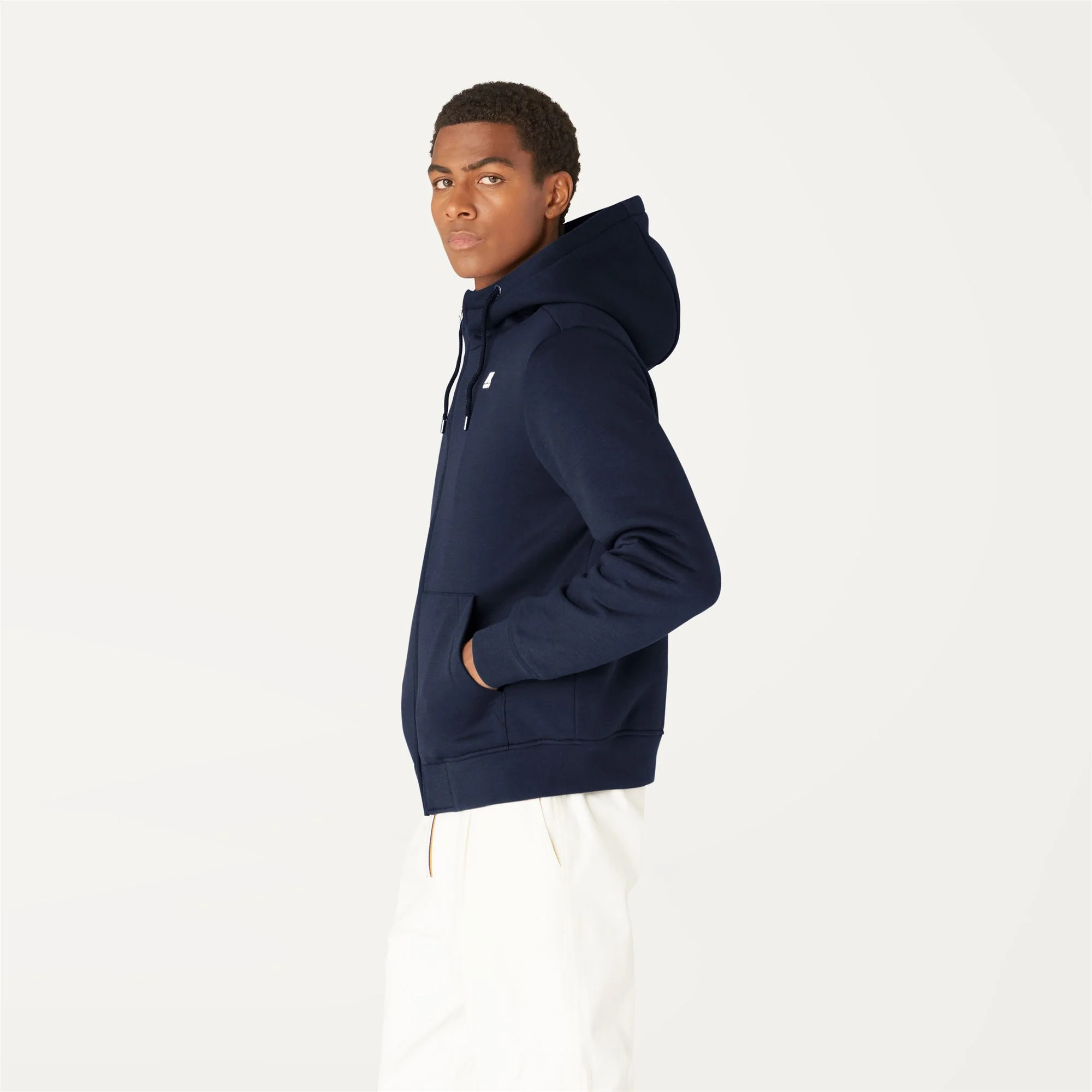 QUENTIN ORSETTO FLEECE - Fleece - Jacket - Unisex - BLUE D- GREY A - Image 4