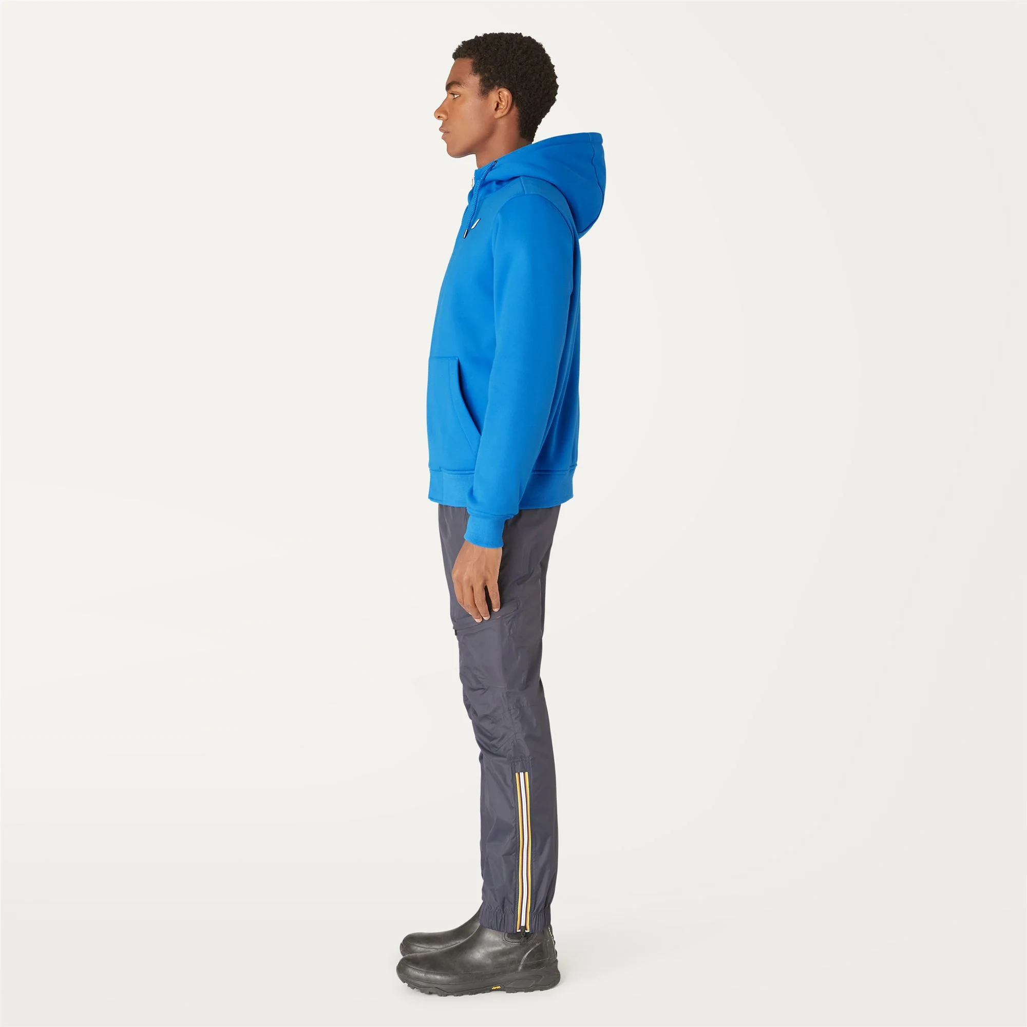 QUENTIN ORSETTO FLEECE - Fleece - Jacket - Unisex - BLUE F-GREY A - Image 4
