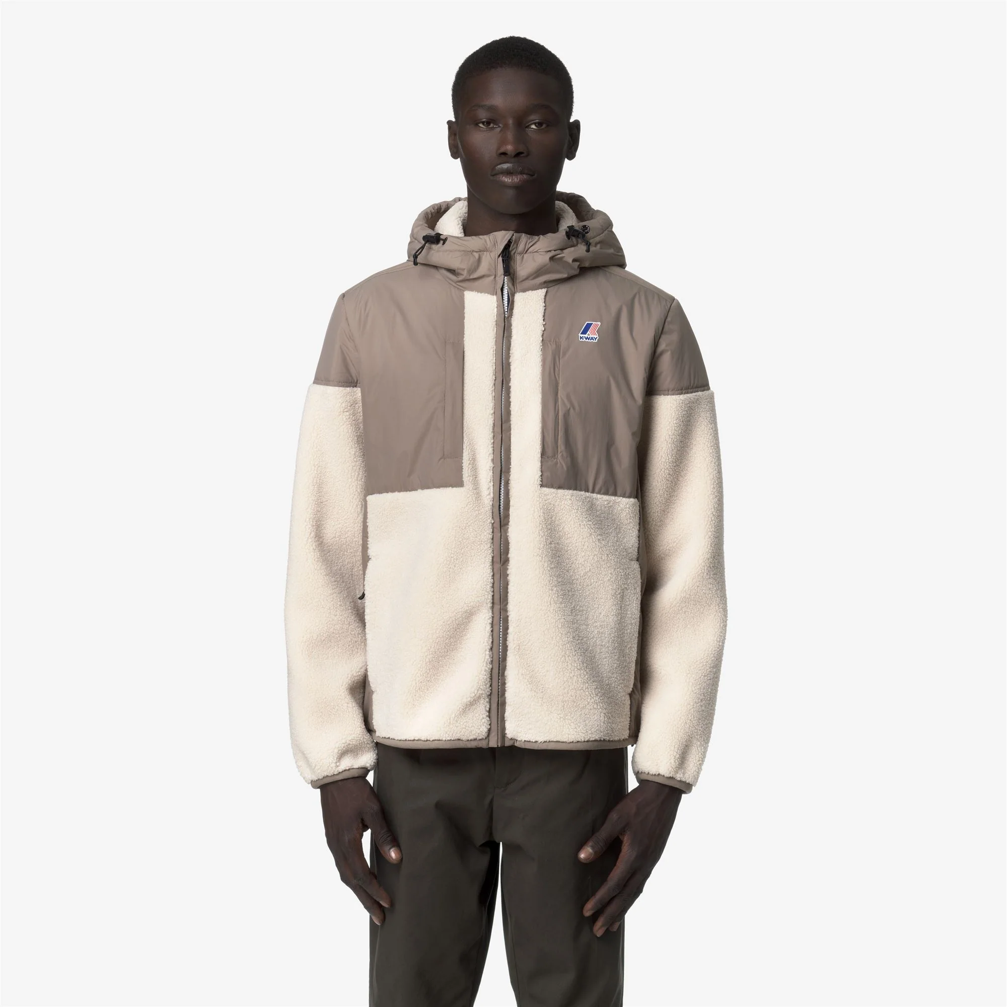 SAMSON 4.0 ORSETTO - Fleece - Hoodie Full Zip - Unisex - BEIGE TAUPE-ECRU - Image 3