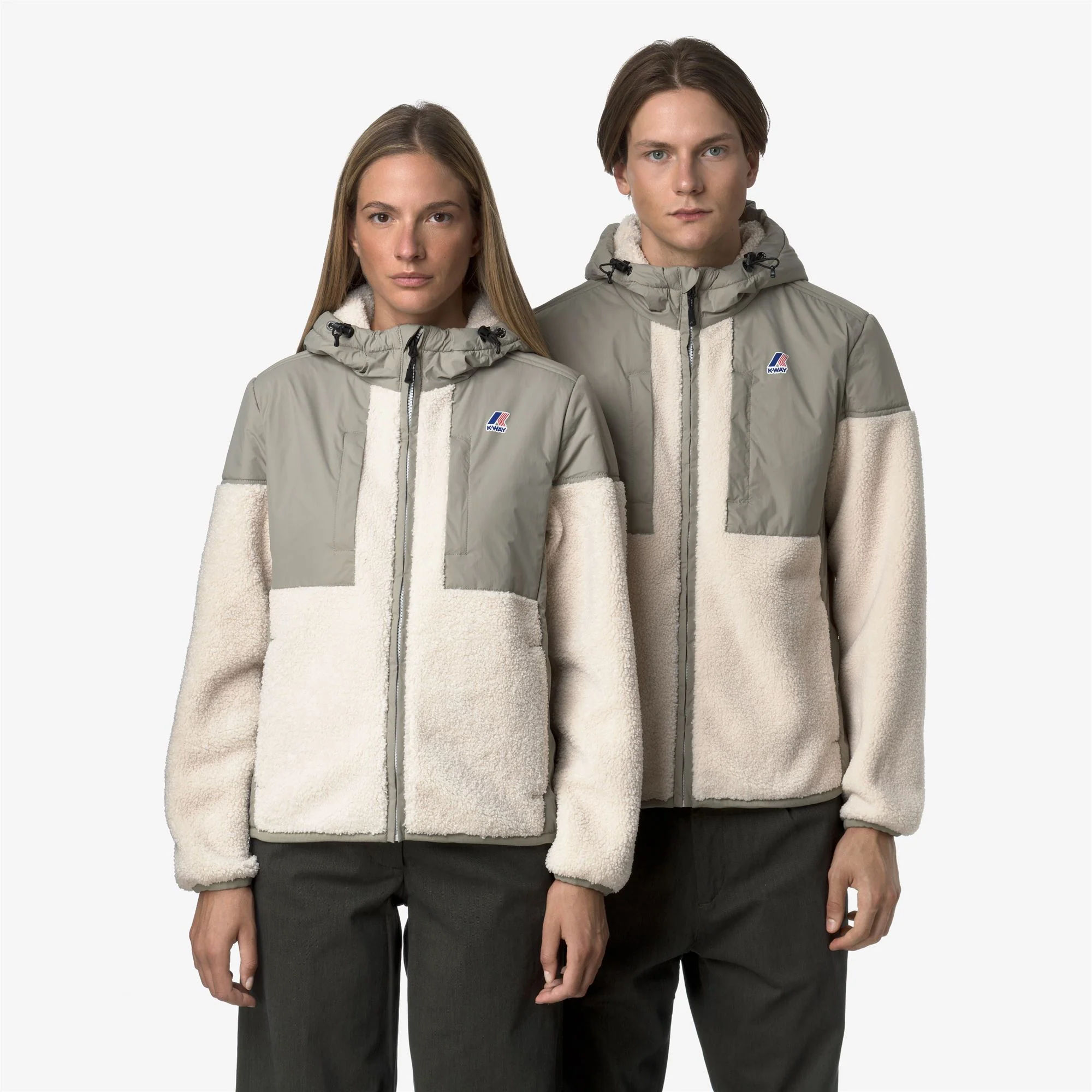SAMSON 4.0 ORSETTO - Fleece - Hoodie Full Zip - Unisex - GREEN OAK-ECRU - Image 2