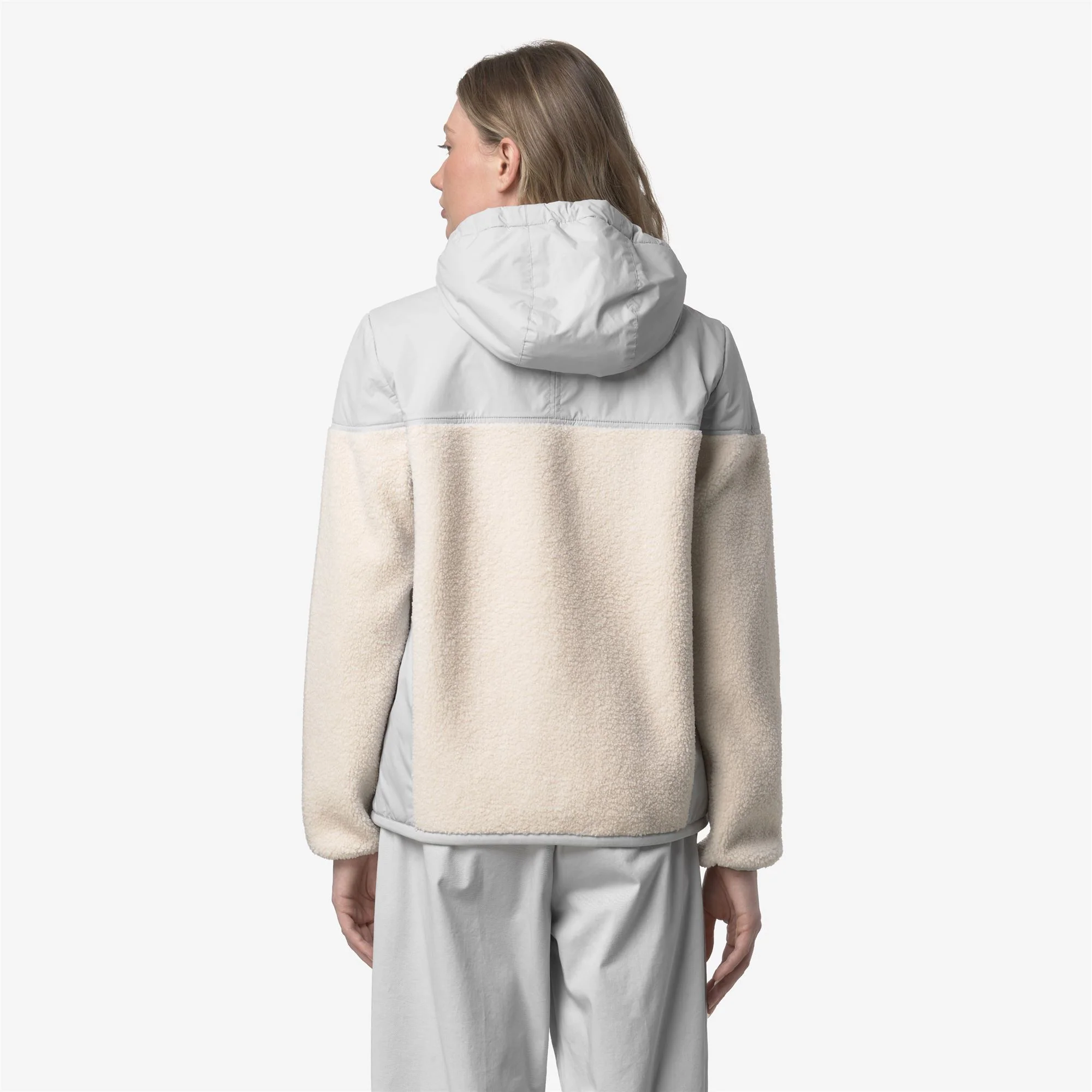 SAMSON 4.0 ORSETTO - Fleece - Hoodie Full Zip - Unisex - GREY-ECRU - Image 5