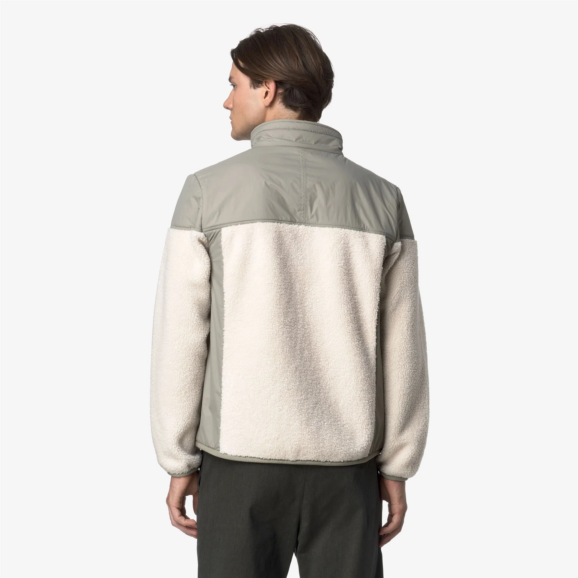 SIXTE 4.0 ORSETTO - Fleece - Full Zip - Unisex - GREEN OAK-ECRU - Image 5