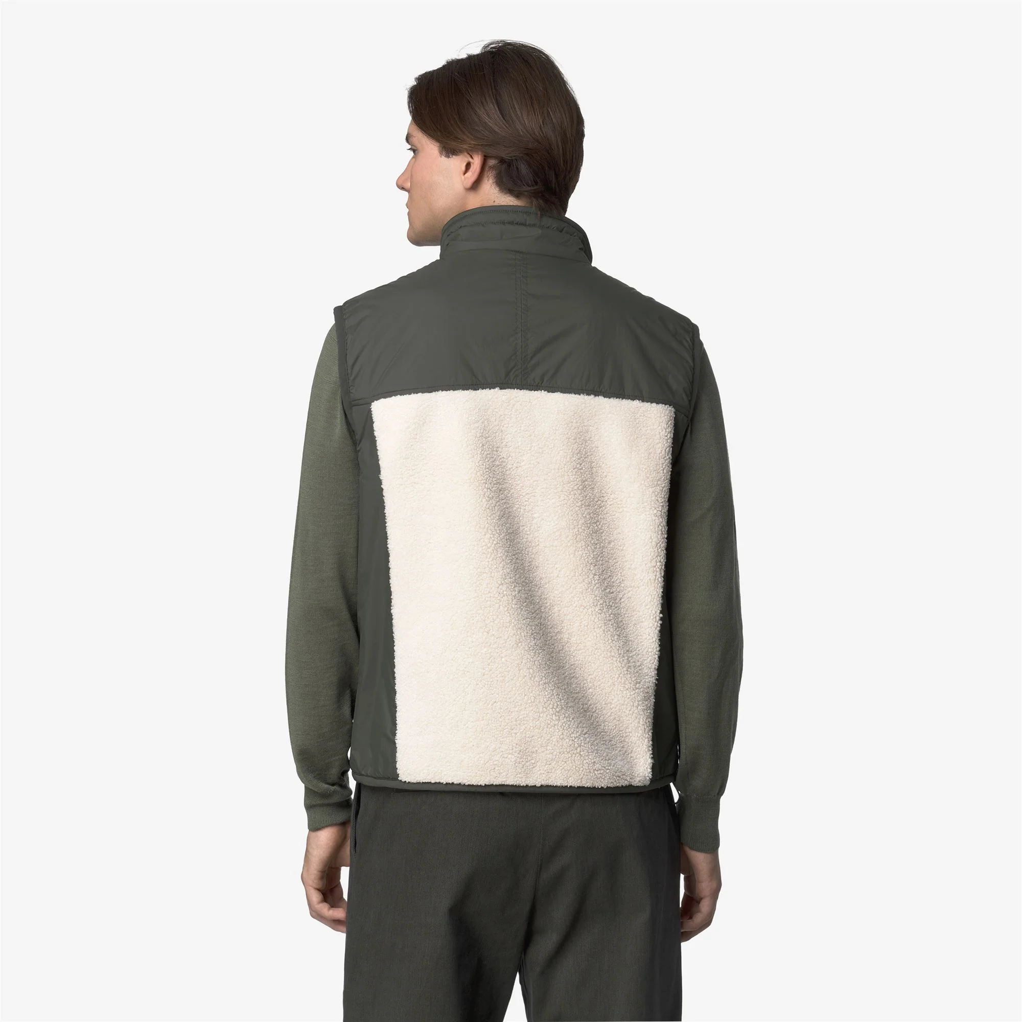 VITAL 4.0 ORSETTO - Fleece - Vest - Unisex - GREEN BLACKISH--ECRU - Image 5