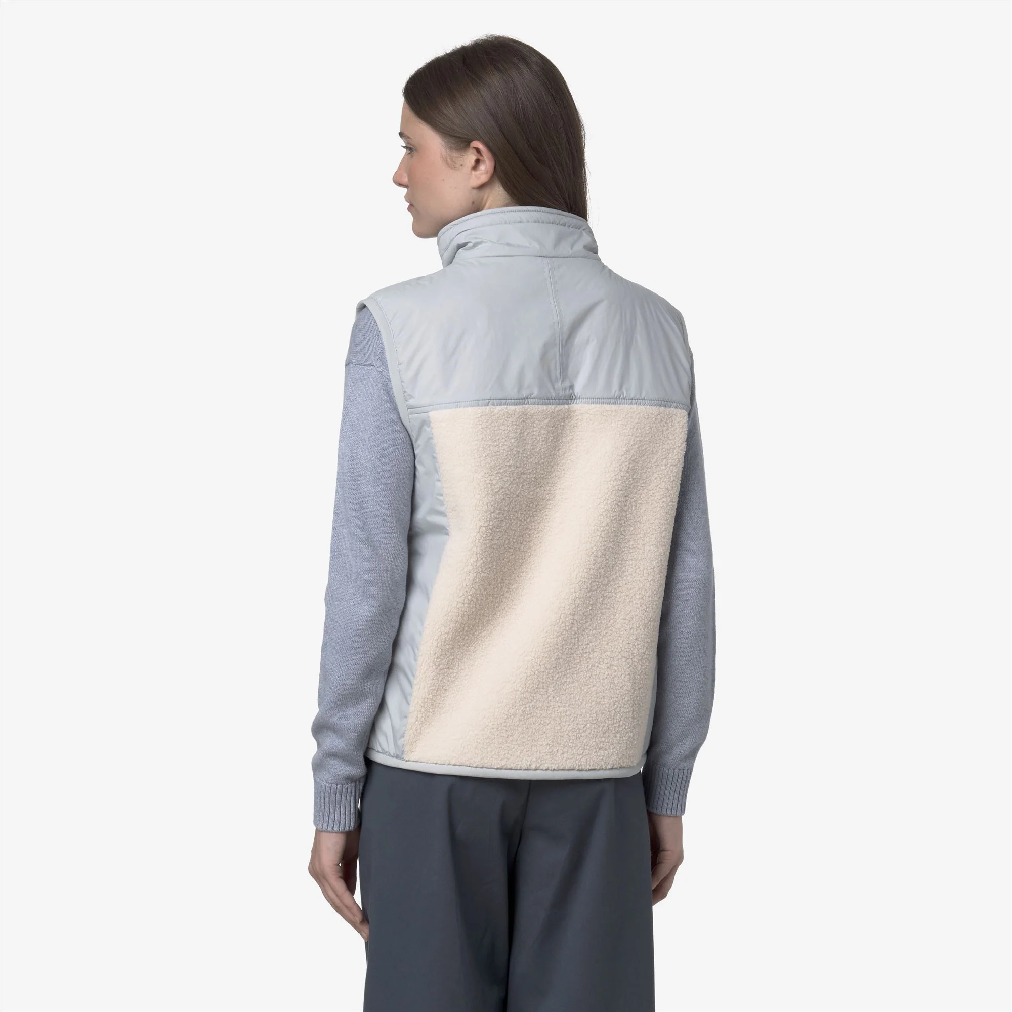 VITAL 4.0 ORSETTO - Fleece - Vest - Unisex - GREY-ECRU - Image 5