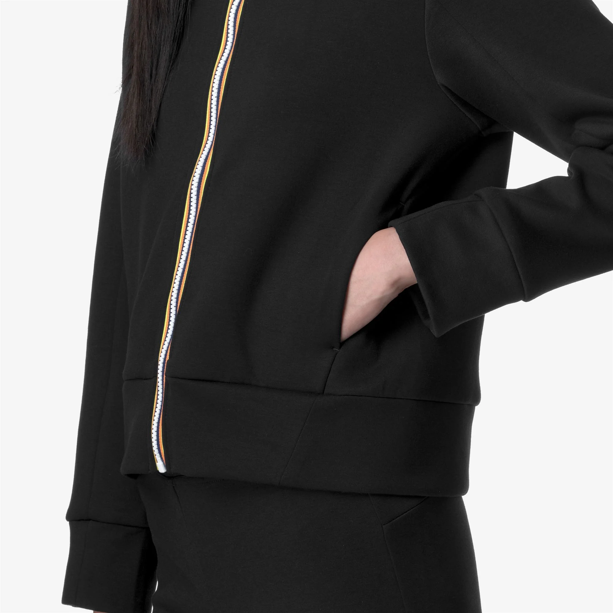 ALARA LIGHT SPACER - Fleece - Jacket - Woman - BLACK PURE - Image 2