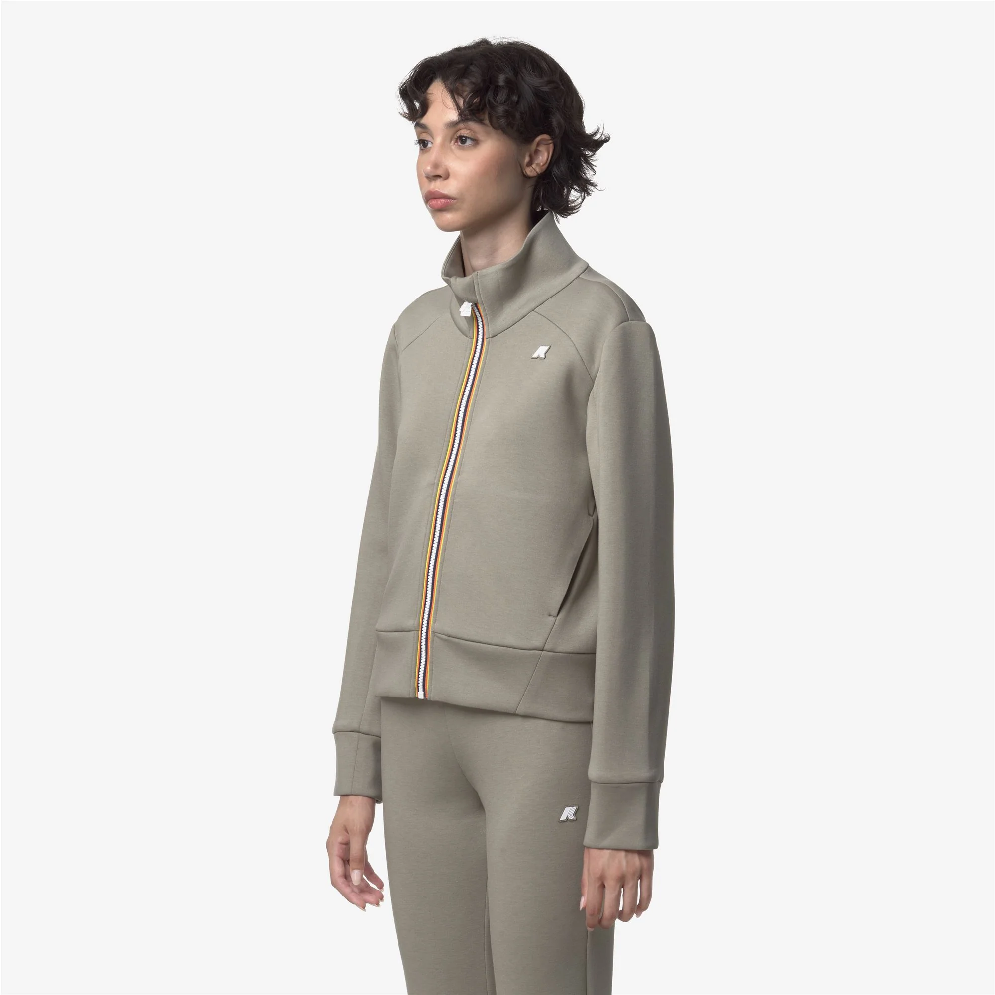 ALARA LIGHT SPACER - Fleece - Jacket - Woman - GREEN OAK - Image 4