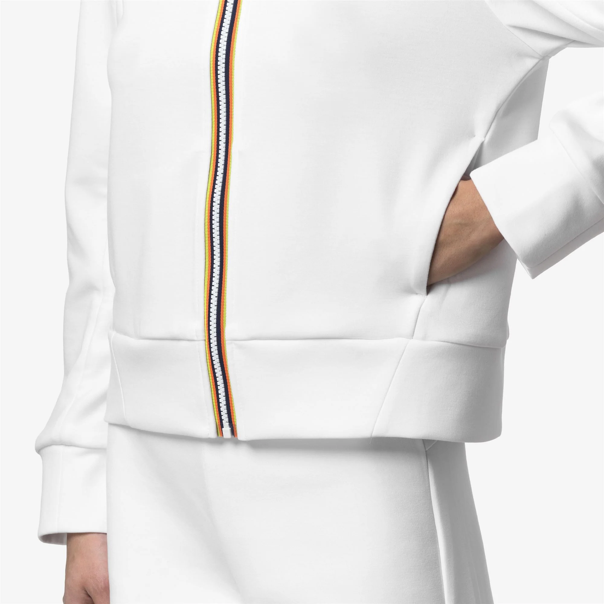 ALARA LIGHT SPACER - Fleece - Jacket - Woman - WHITE - Image 2