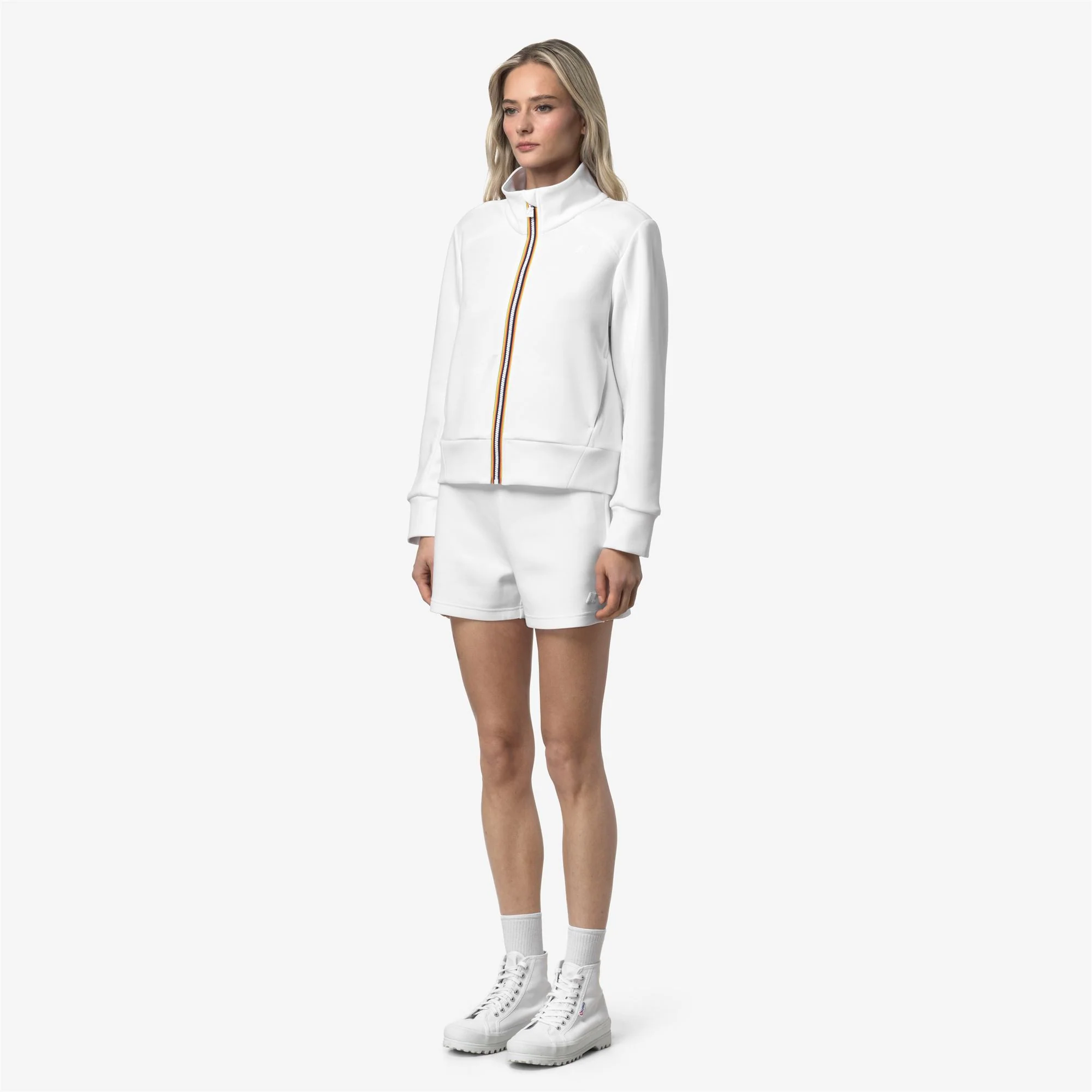 ALARA LIGHT SPACER - Fleece - Jacket - Woman - WHITE - Image 4