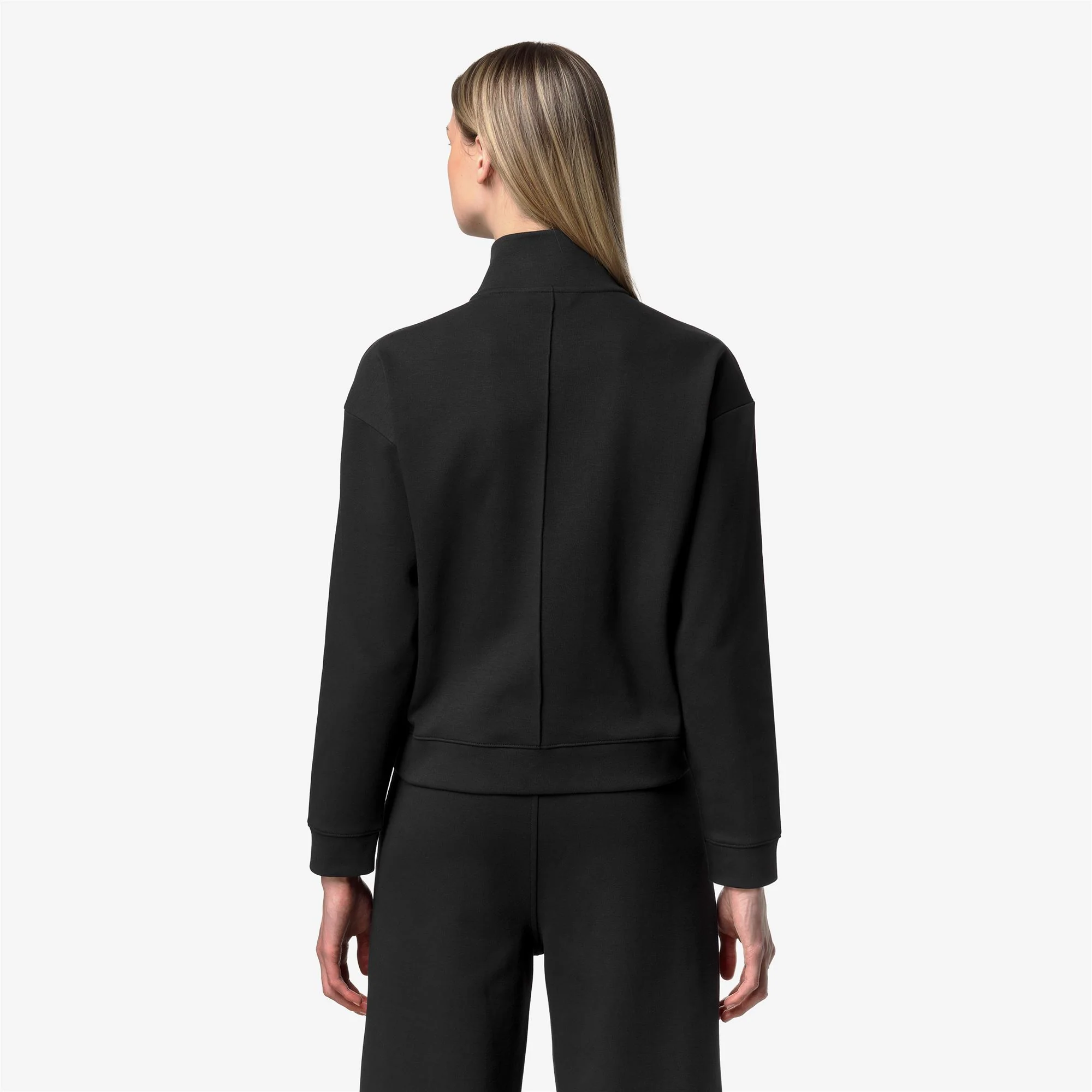 ARVINNE INTERLOCK - Fleece - Jacket - Woman - BLACK PURE - Image 5