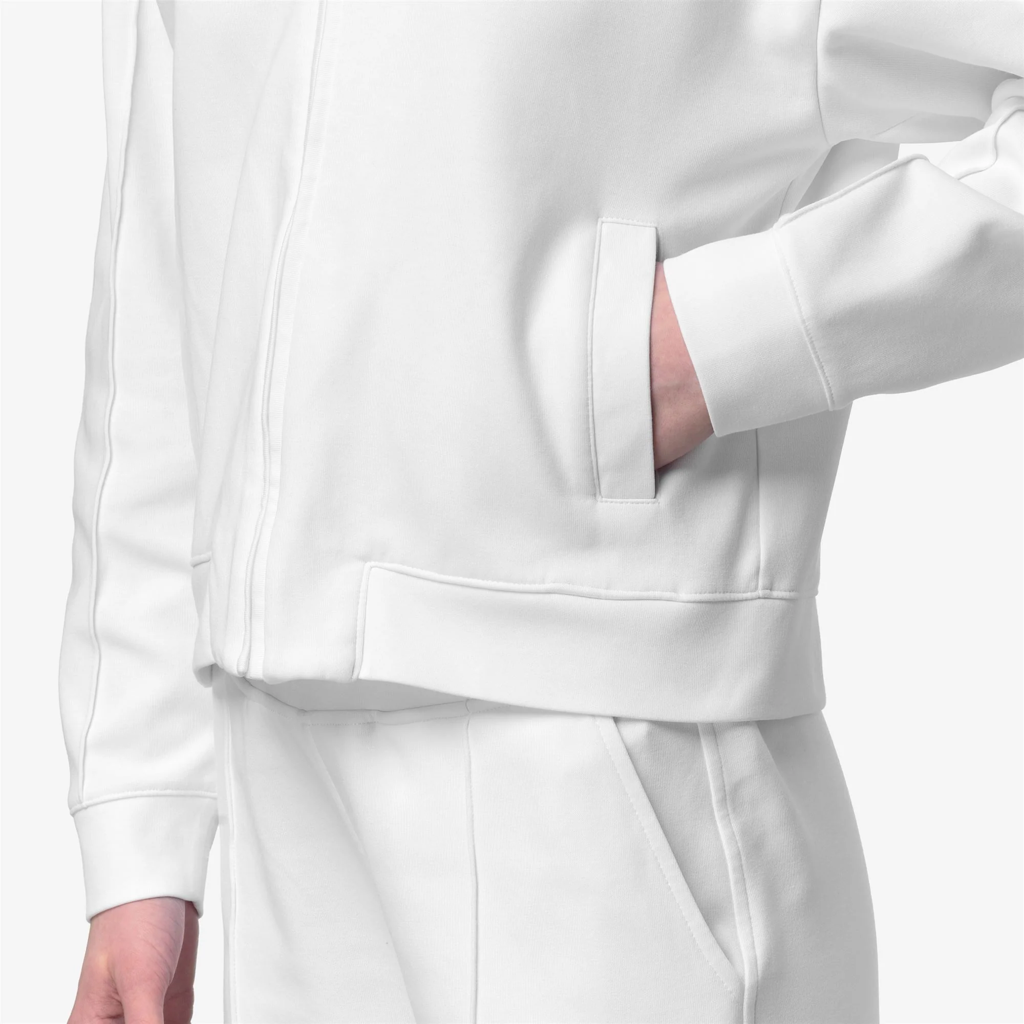 ARVINNE INTERLOCK - Fleece - Jacket - Woman - WHITE - Image 2