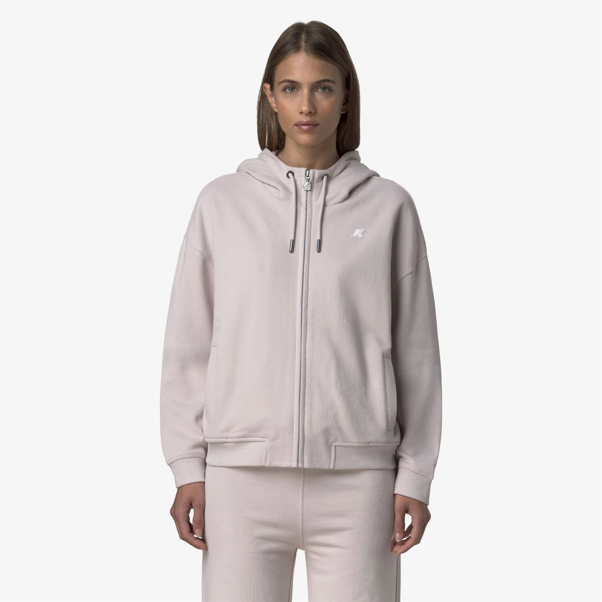 ARWEN FLEECE PEACH - Fleece - Jacket - Woman - ROSE HUSHED - Image 3