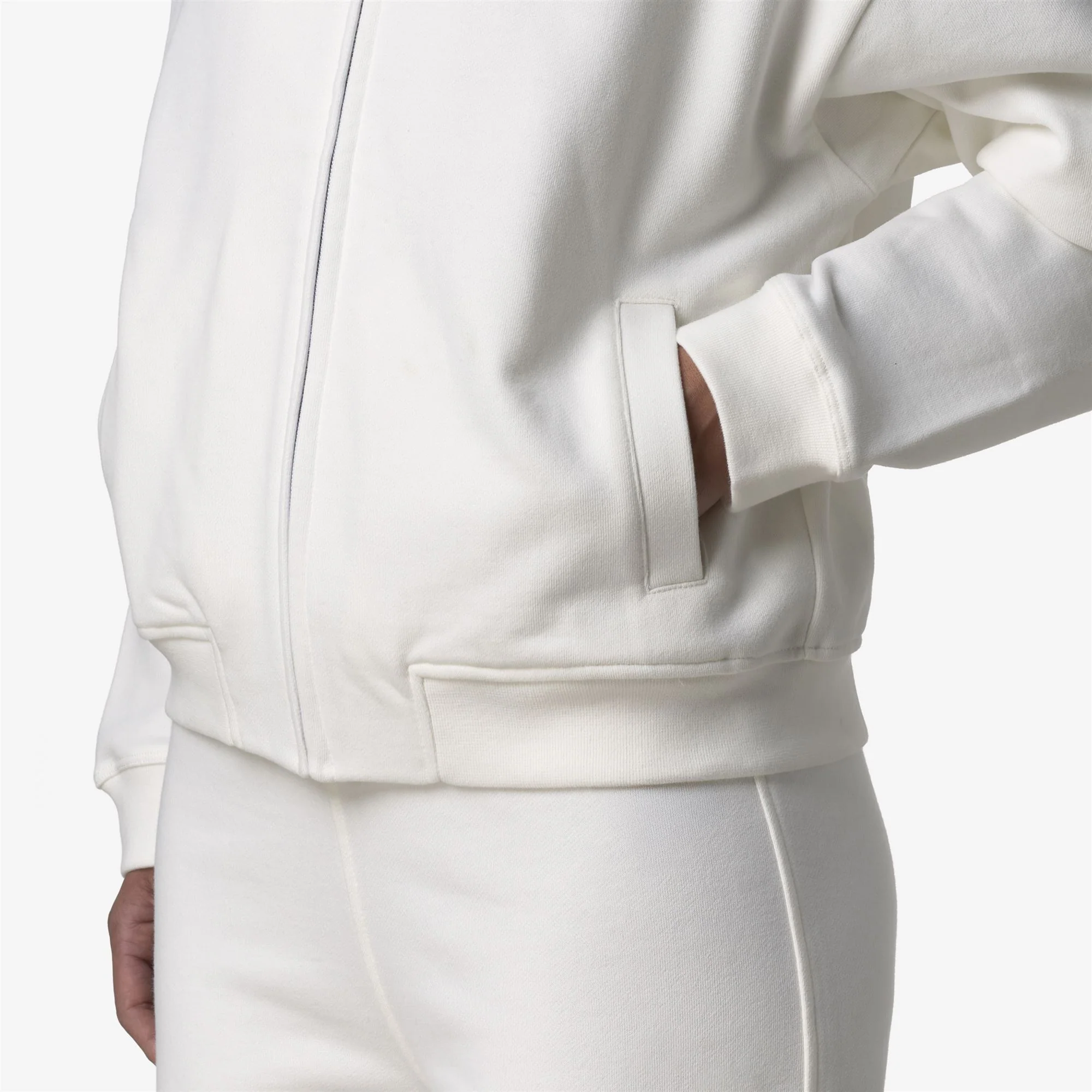 ARWEN FLEECE PEACH - Fleece - Jacket - Woman - WHITE GARDENIA - Image 2